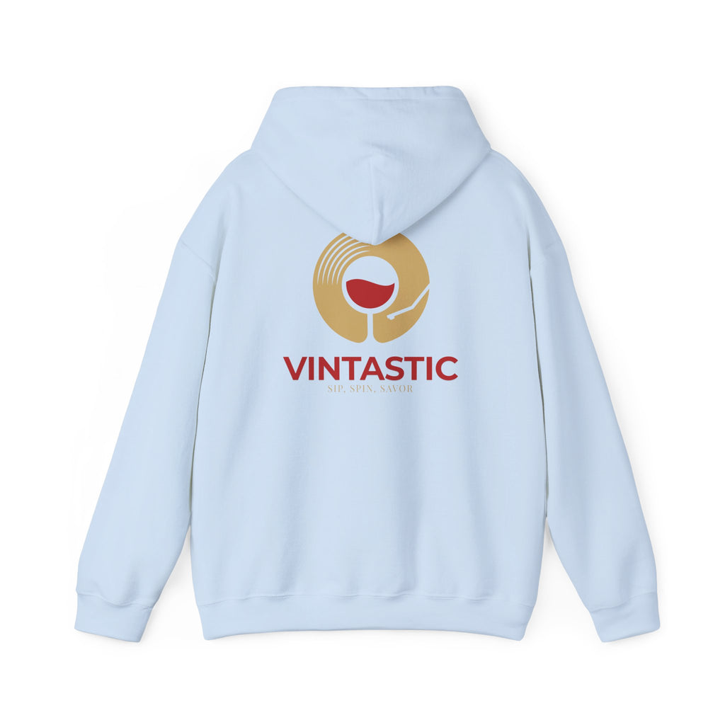 Vintastic Wine Logo Hoodie — Vintage-Inspired Wine Lover Pullover