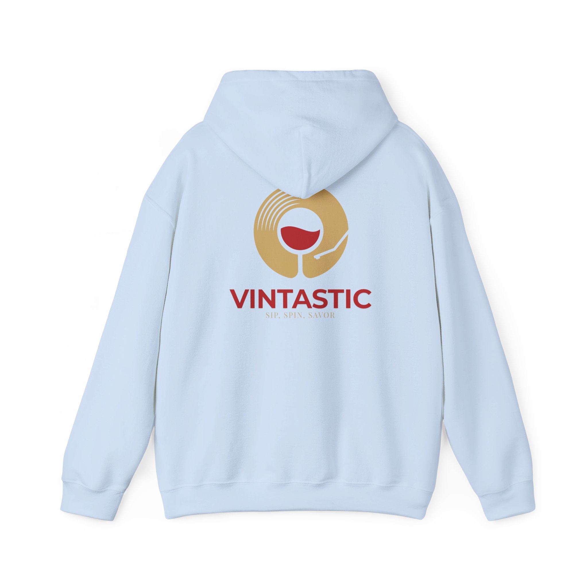 Vintastic Wine Logo Hoodie — Vintage-Inspired Wine Lover Pullover