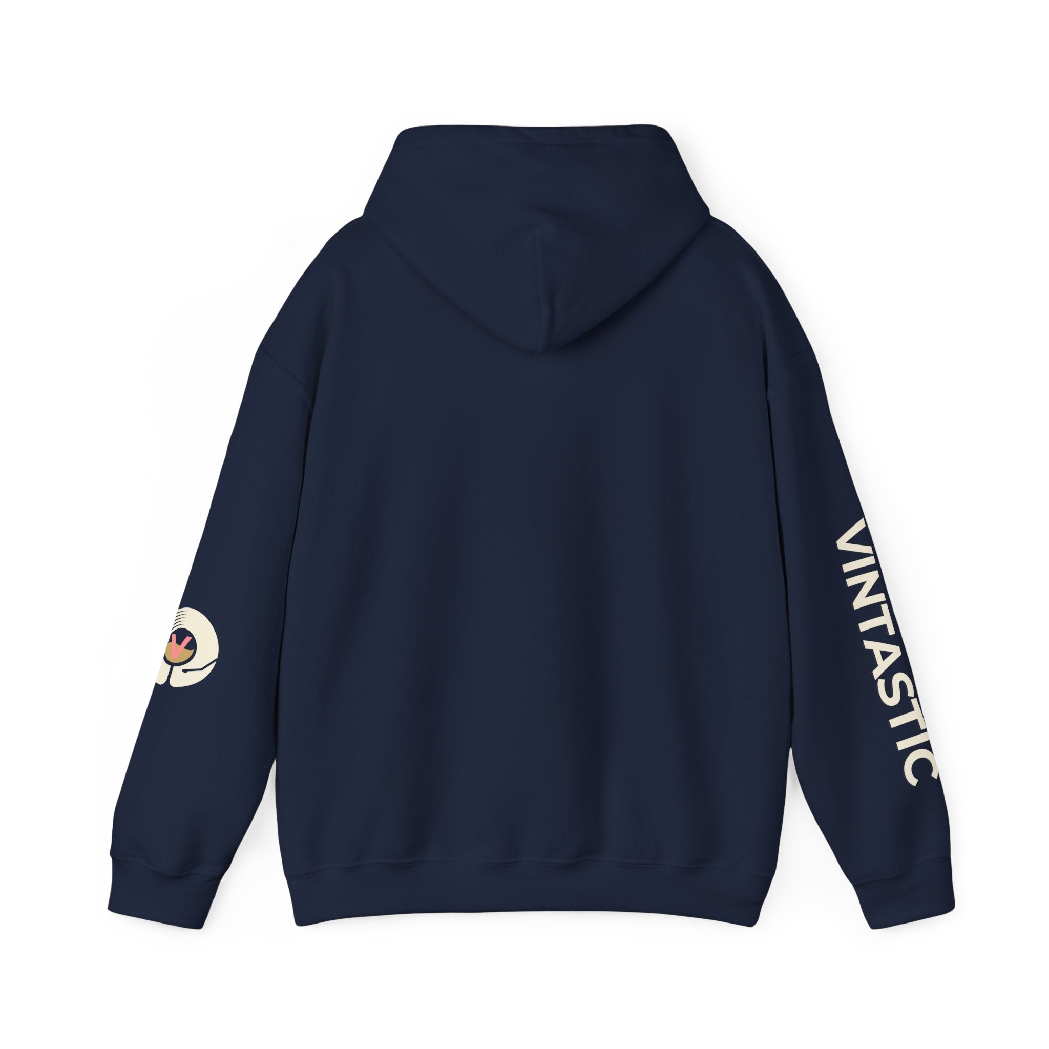 Vintastic Wine Girl Hoodie – Black Unisex Oversized Sweatshirt | Wine Lover Gift
