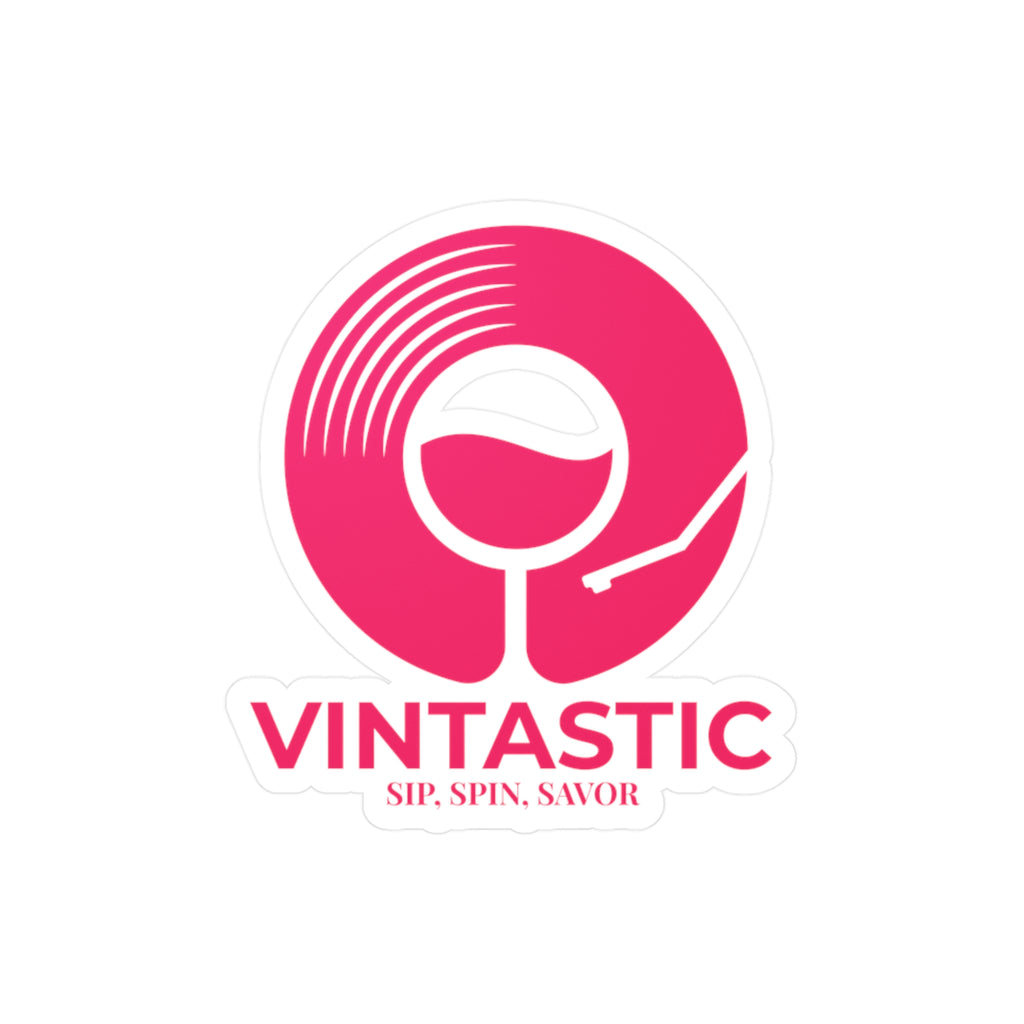 Vintastic Rosé Glow Vinyl Sticker