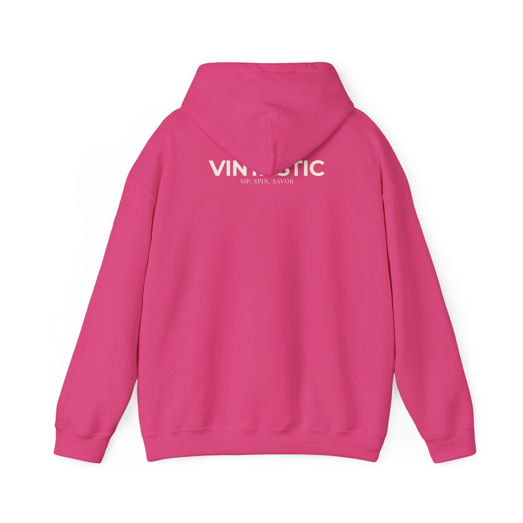 Wine Lover's Unisex Hoodie - Cozy Sweatshirt with Wine Glass Design