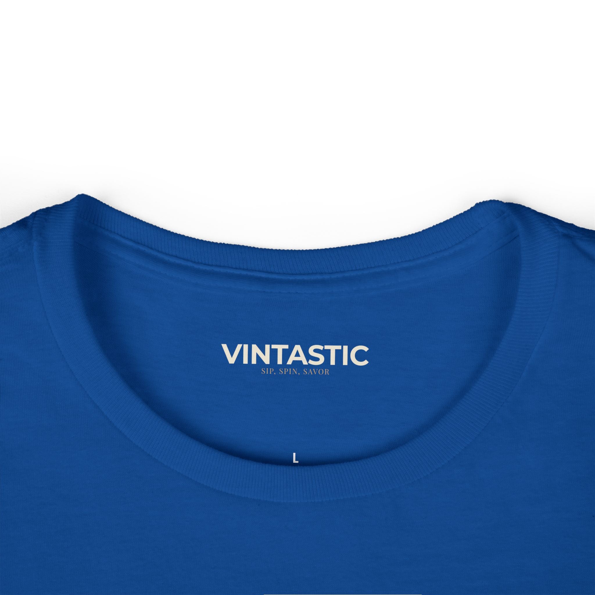 Wine Graphic Tee — Casual Women's White T‑Shirt with Gold 'WINE' Text