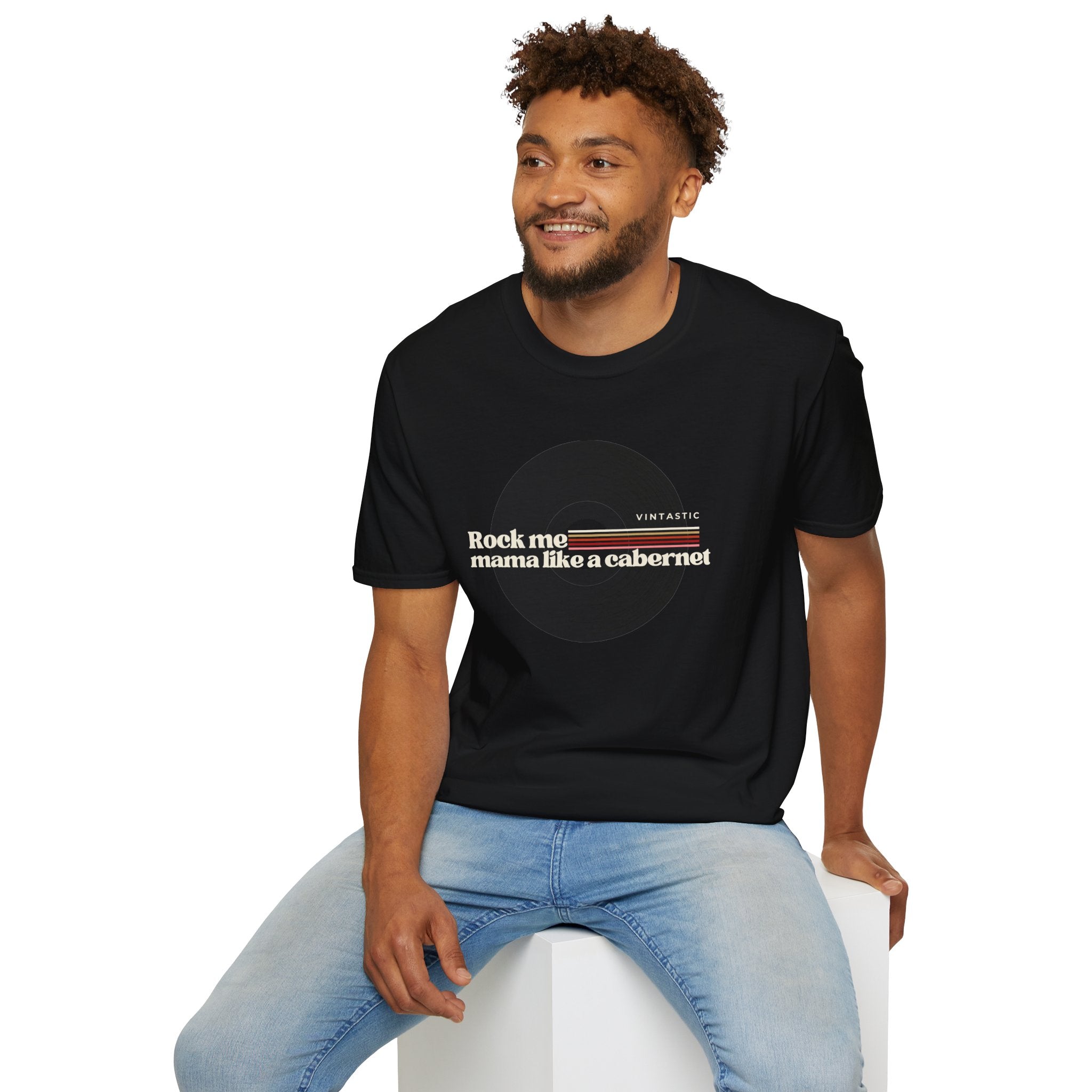 Rock Me Mama Like a Cabernet Tee | Wine & Vinyl Collection