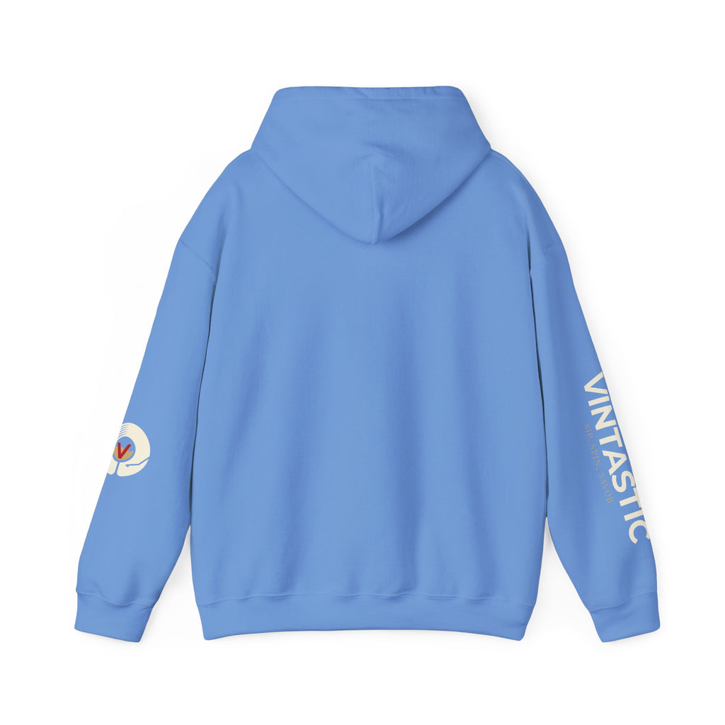Vintastic Wine Hoodie- Sip, Spin, Savor
