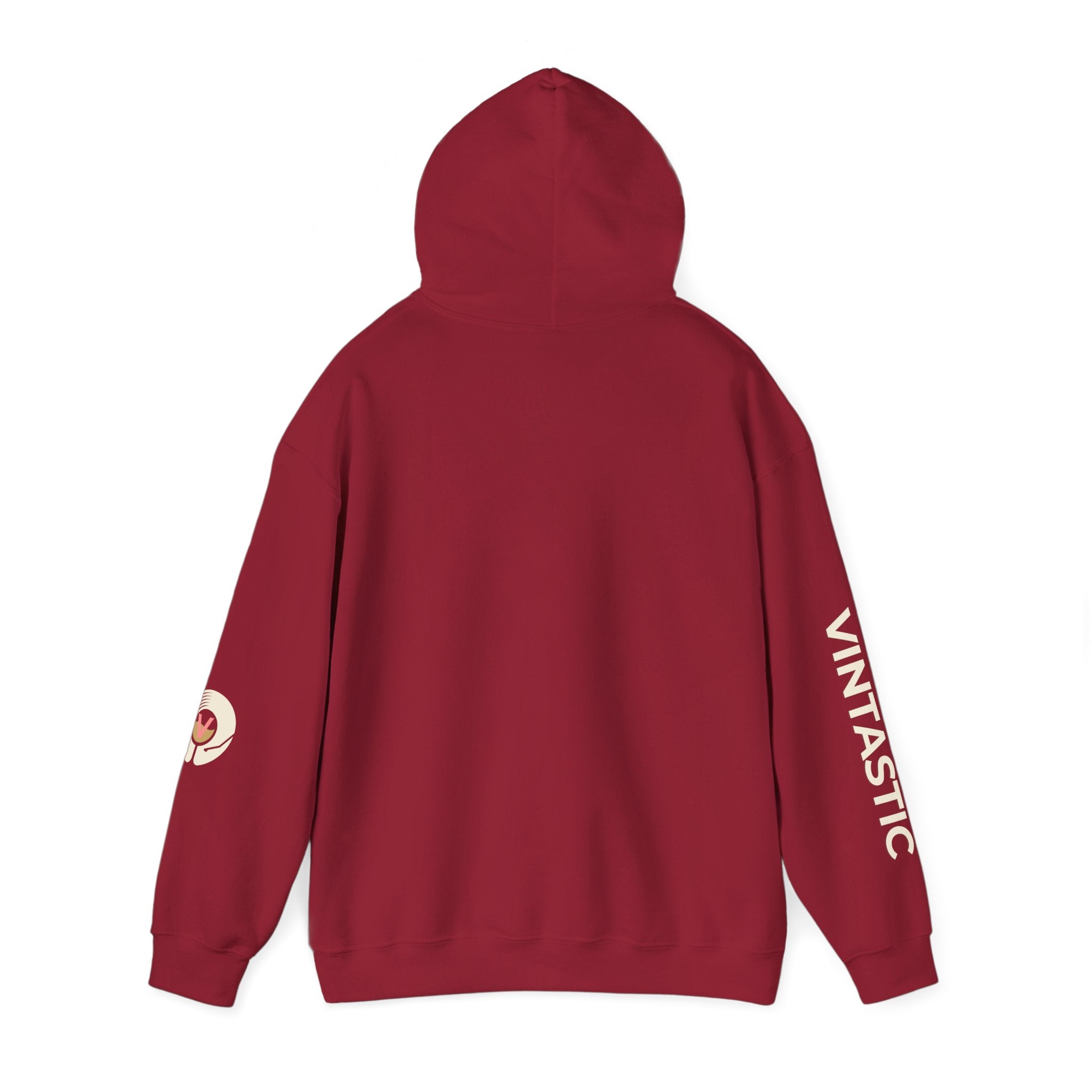 Vintastic Wine Girl Hoodie – Black Unisex Oversized Sweatshirt | Wine Lover Gift