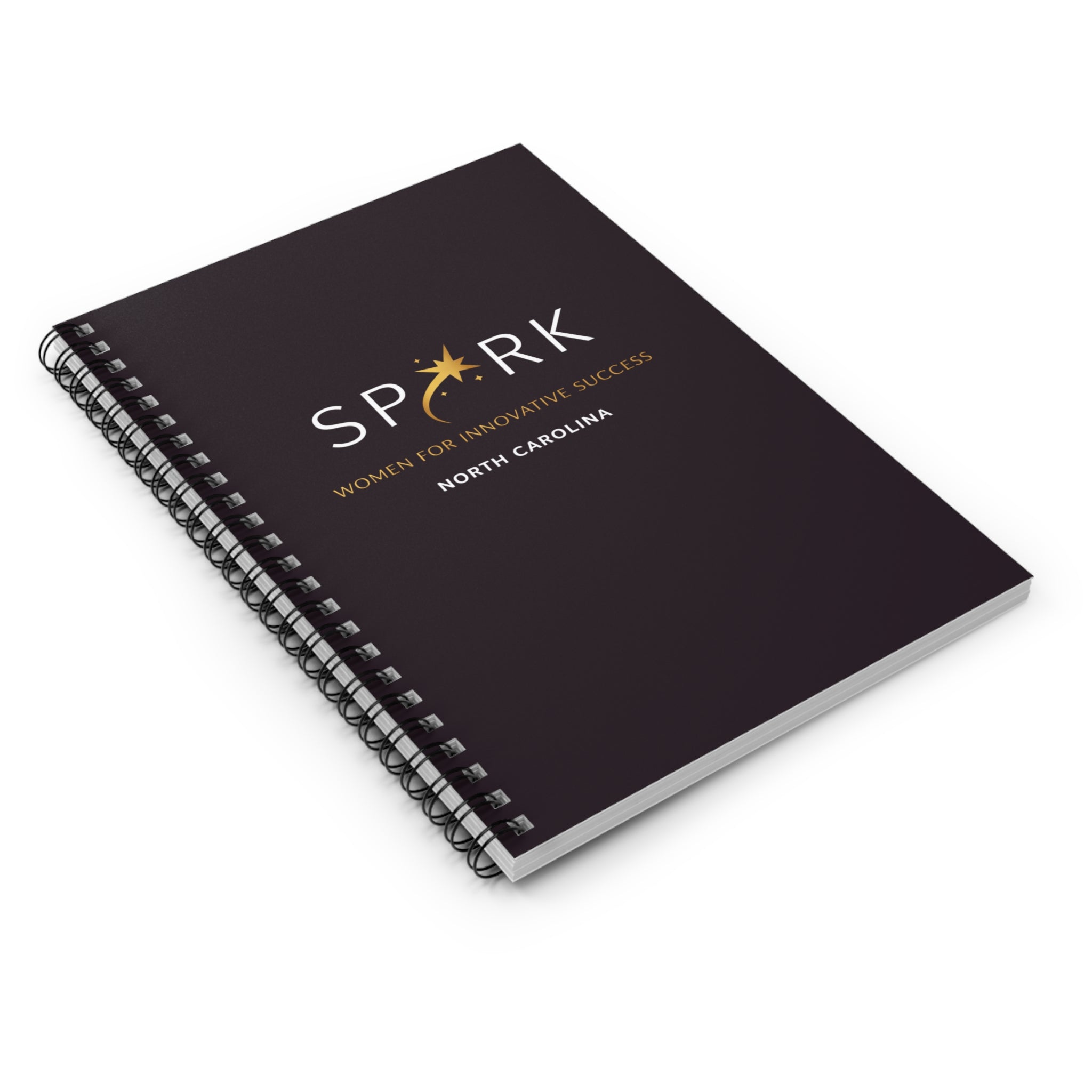 SPARK North Carolina Spiral Notebook — Women for Innovative Success Ruled Journal
