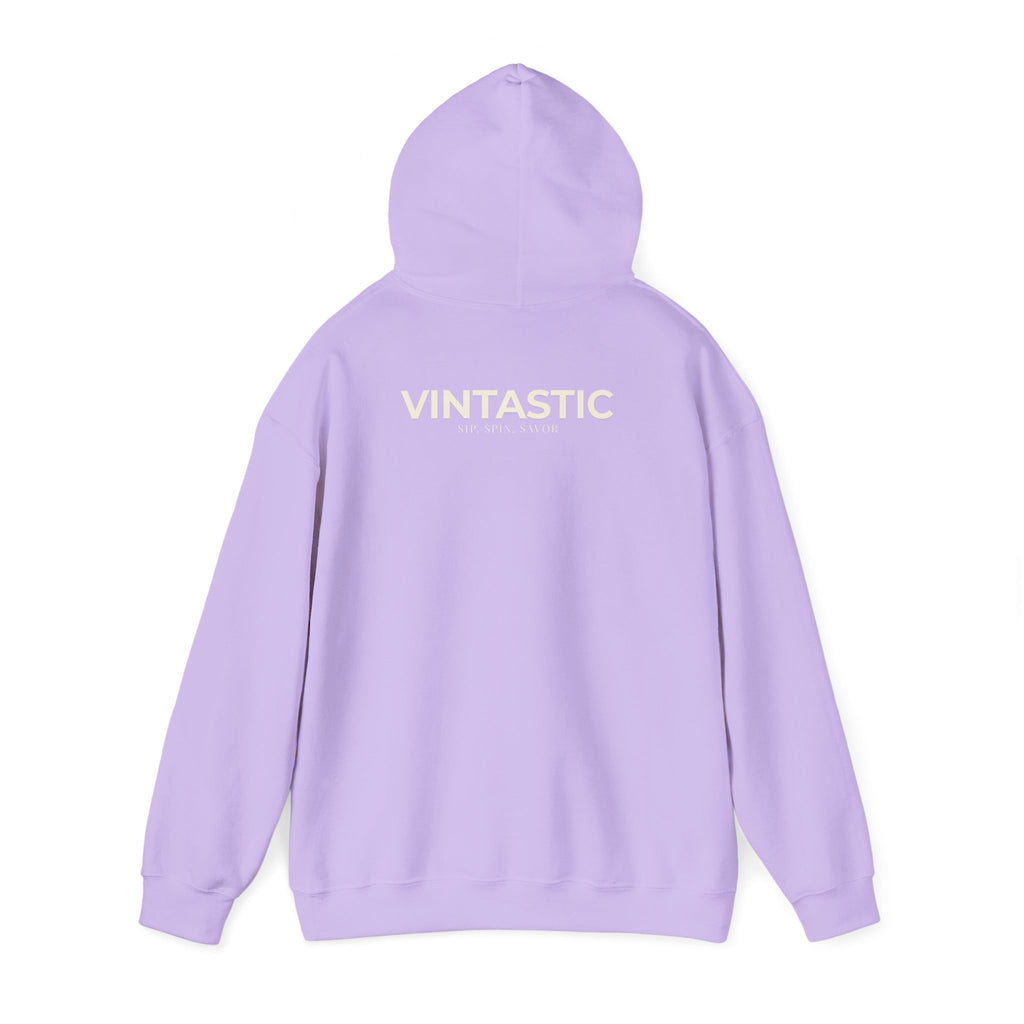 Wine Lover's Unisex Hoodie - Cozy Sweatshirt with Wine Glass Design