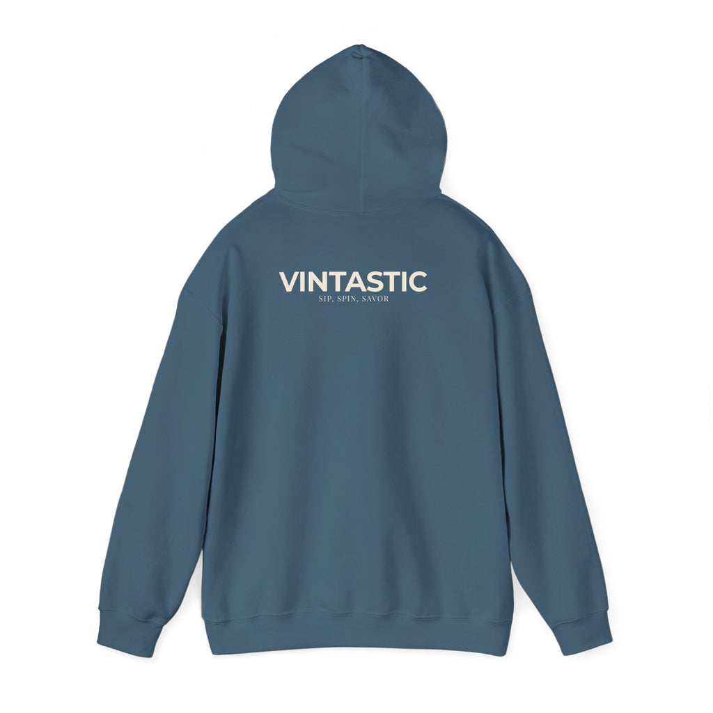 Wine Lover's Unisex Hoodie - Cozy Sweatshirt with Wine Glass Design