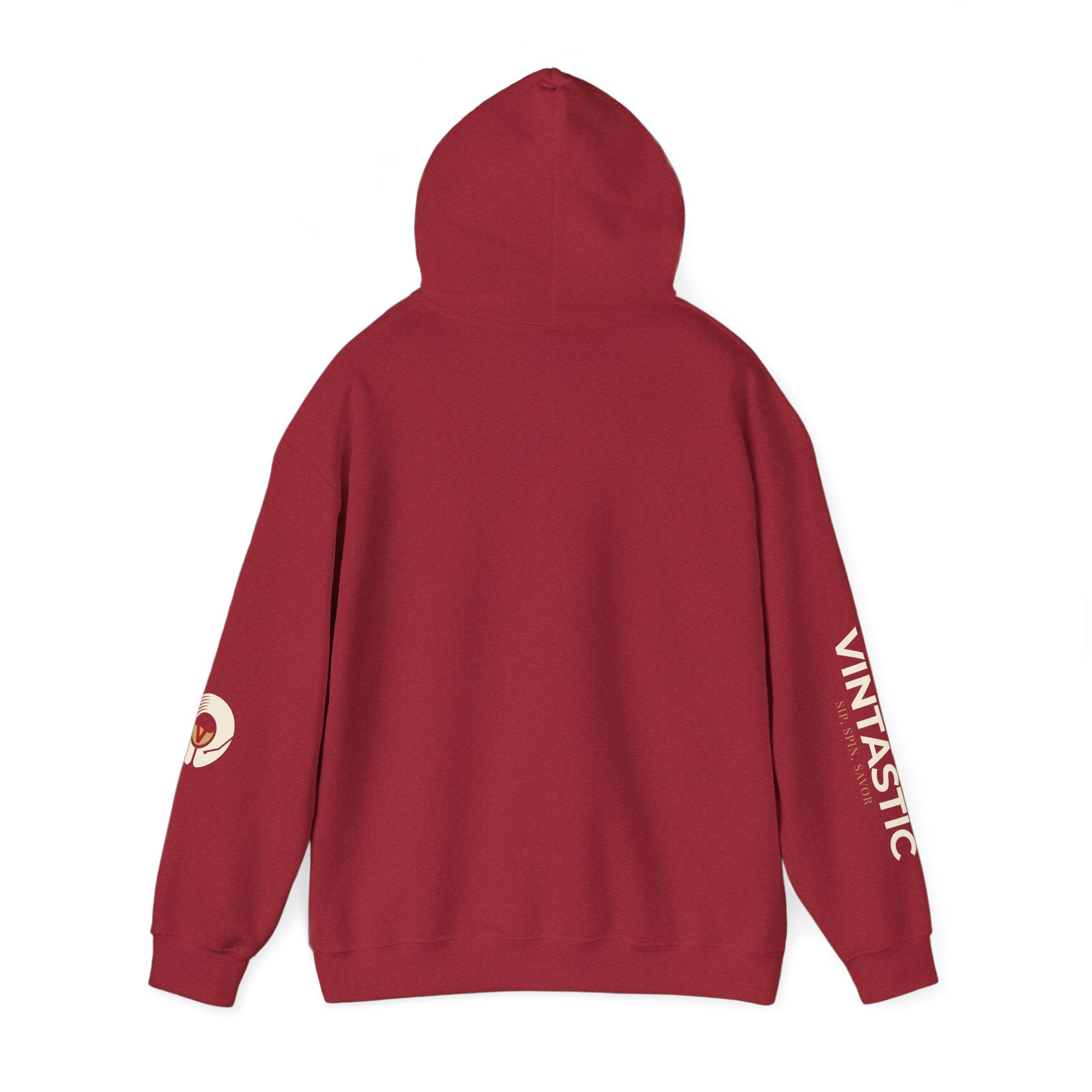 Vintastic Wine Hoodie- Sip, Spin, Savor