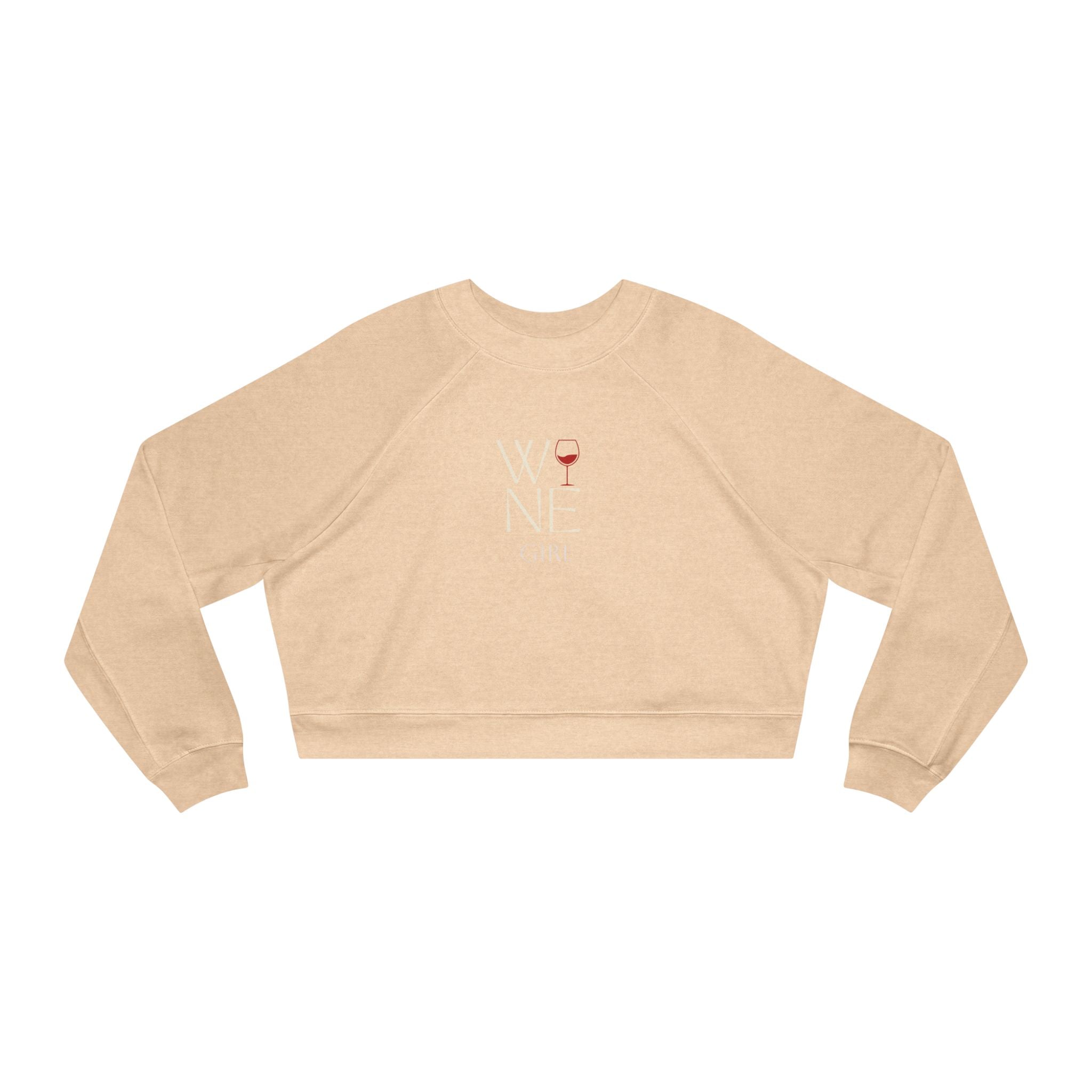 Wine Girl Cropped Sweatshirt | Everyday Wine Style