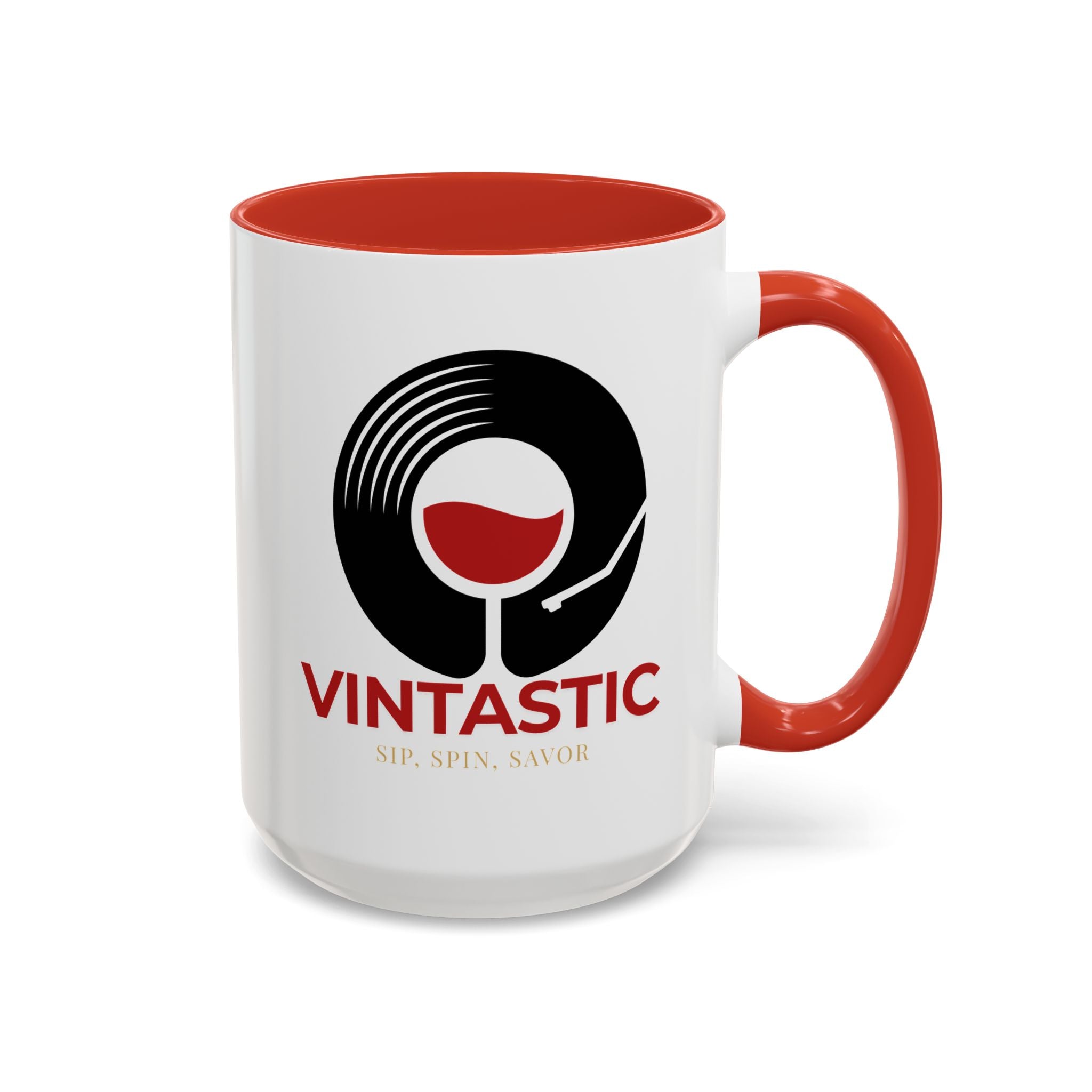 Vintastic Accent Coffee Mug - Perfect for Wine Lovers