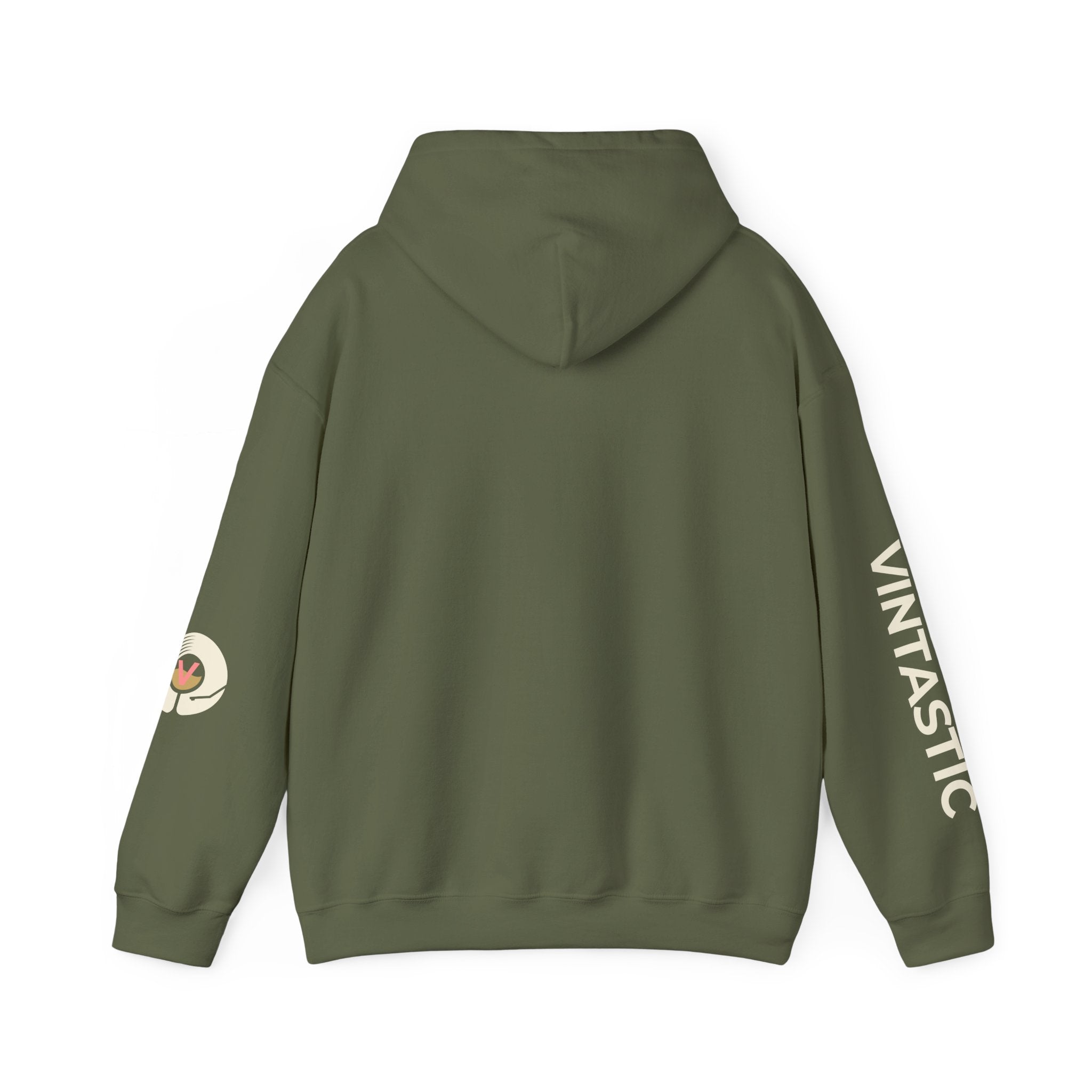 Vintastic Wine Girl Hoodie – Black Unisex Oversized Sweatshirt | Wine Lover Gift