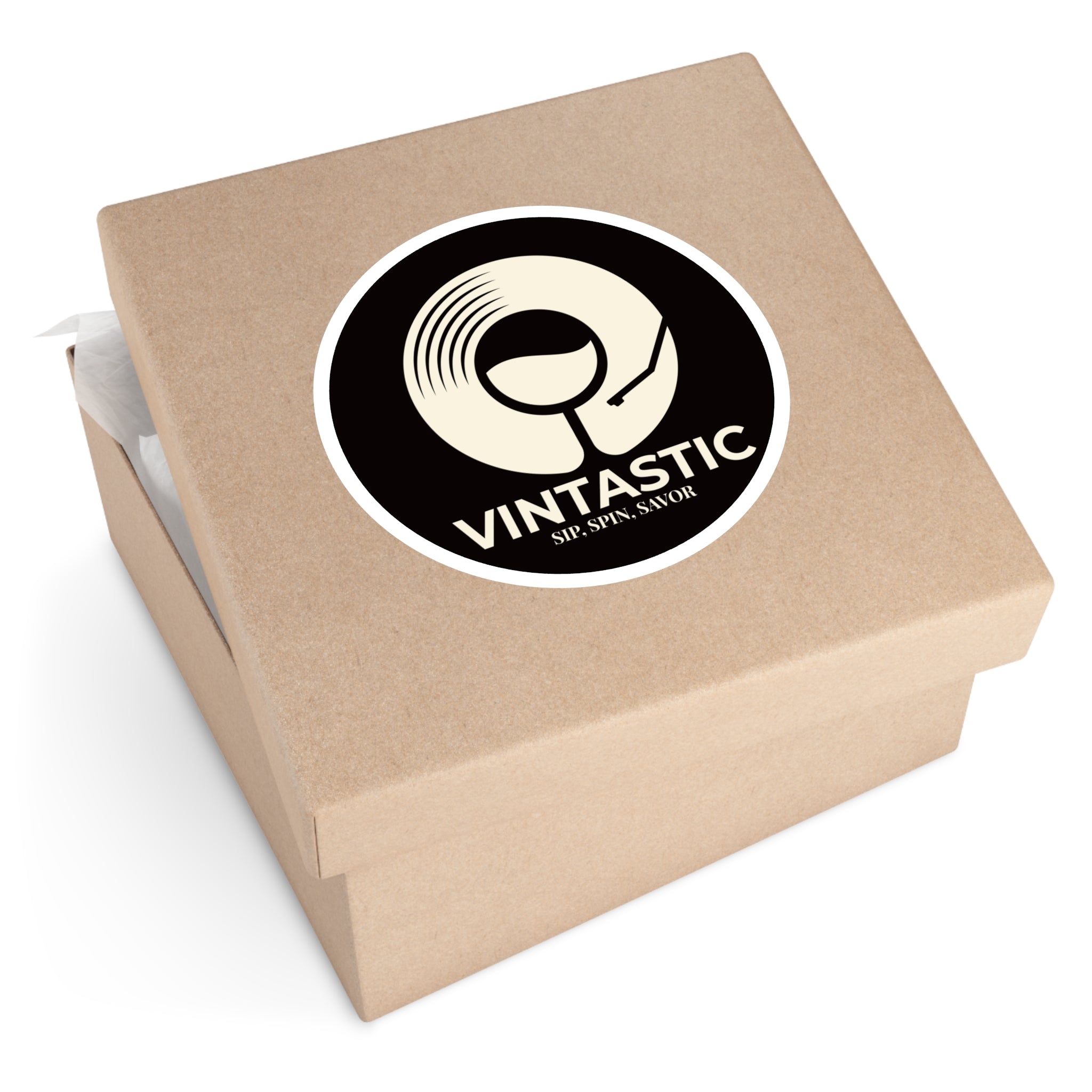 Vintastic Midnight Vinyl Sticker