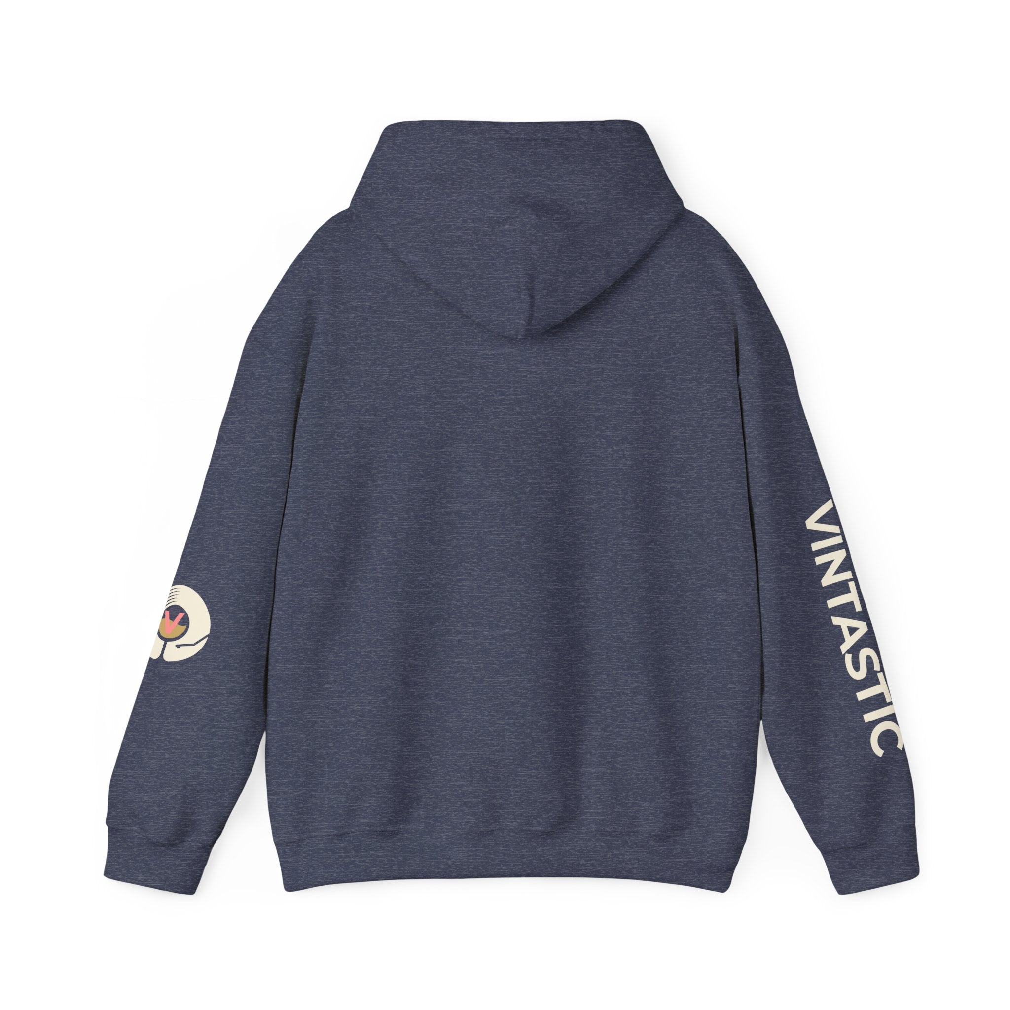 Vintastic Wine Girl Hoodie – Black Unisex Oversized Sweatshirt | Wine Lover Gift