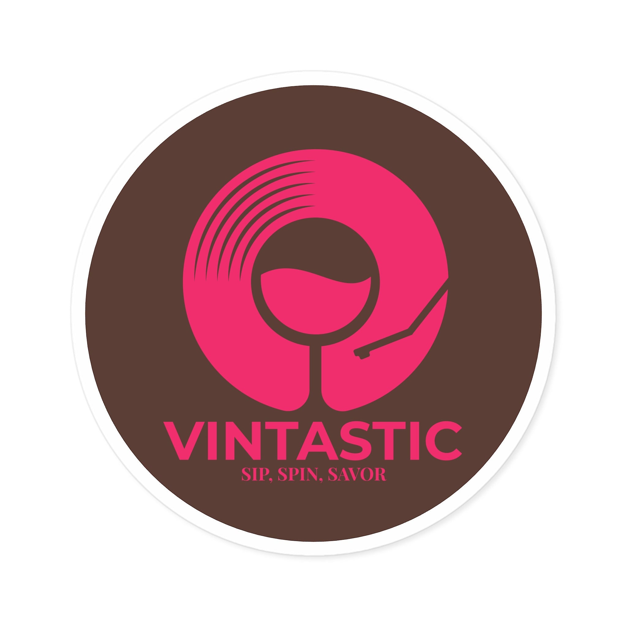 Vintastic Velvet Pour Vinyl Sticker