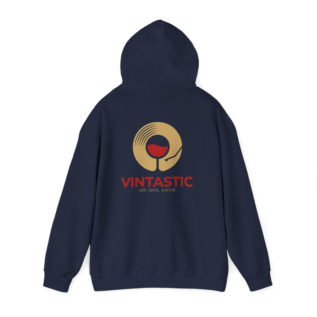 Vintastic Wine Logo Hoodie — Vintage-Inspired Wine Lover Pullover