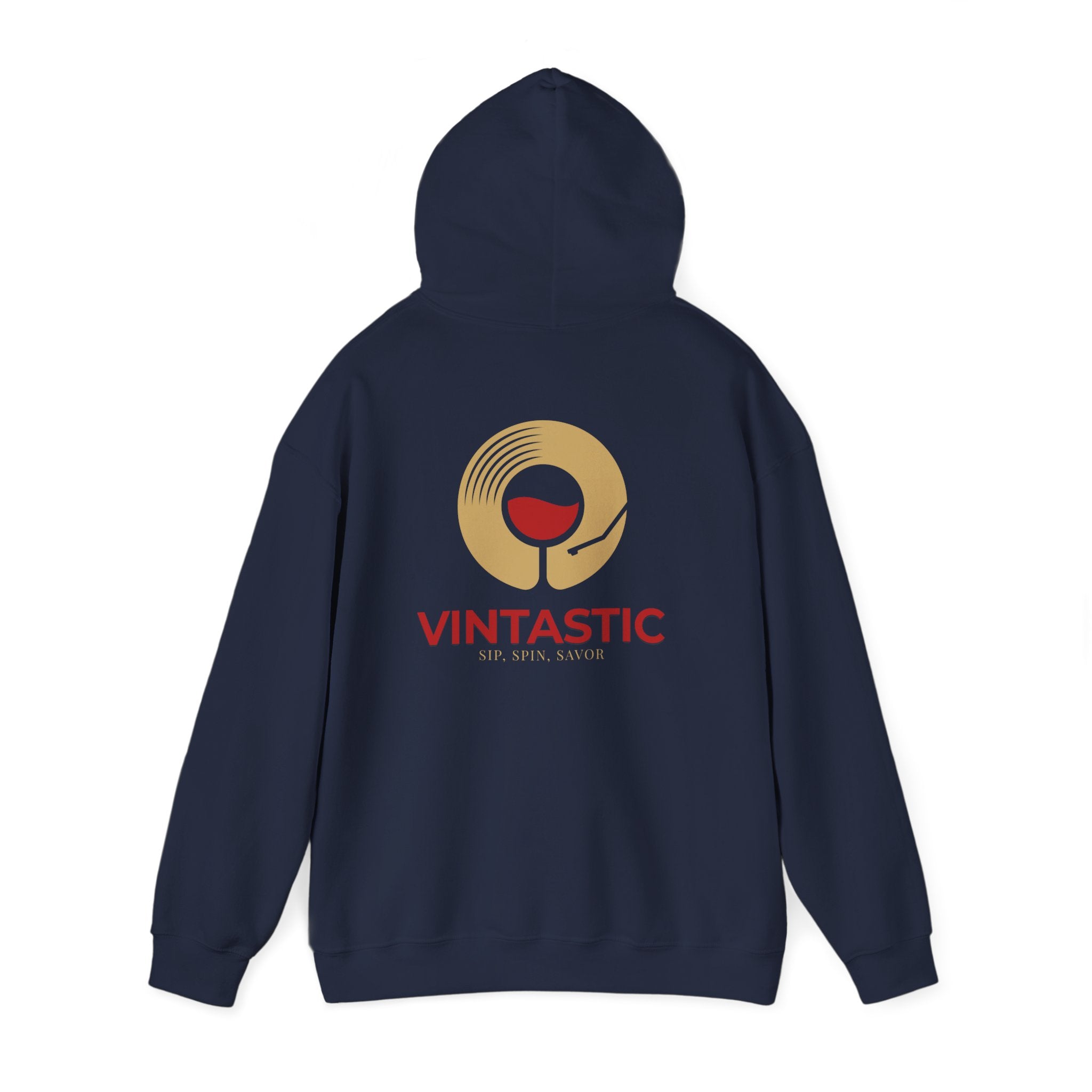 Vintastic Wine Logo Hoodie — Vintage-Inspired Wine Lover Pullover