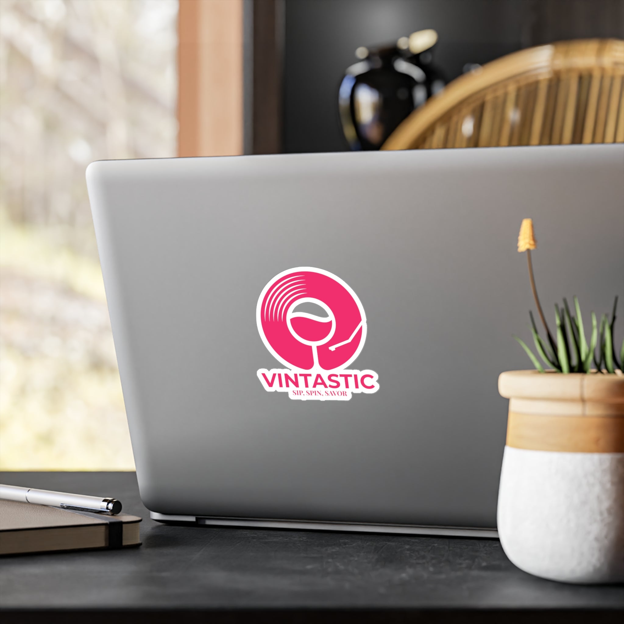 Vintastic Rosé Glow Vinyl Sticker