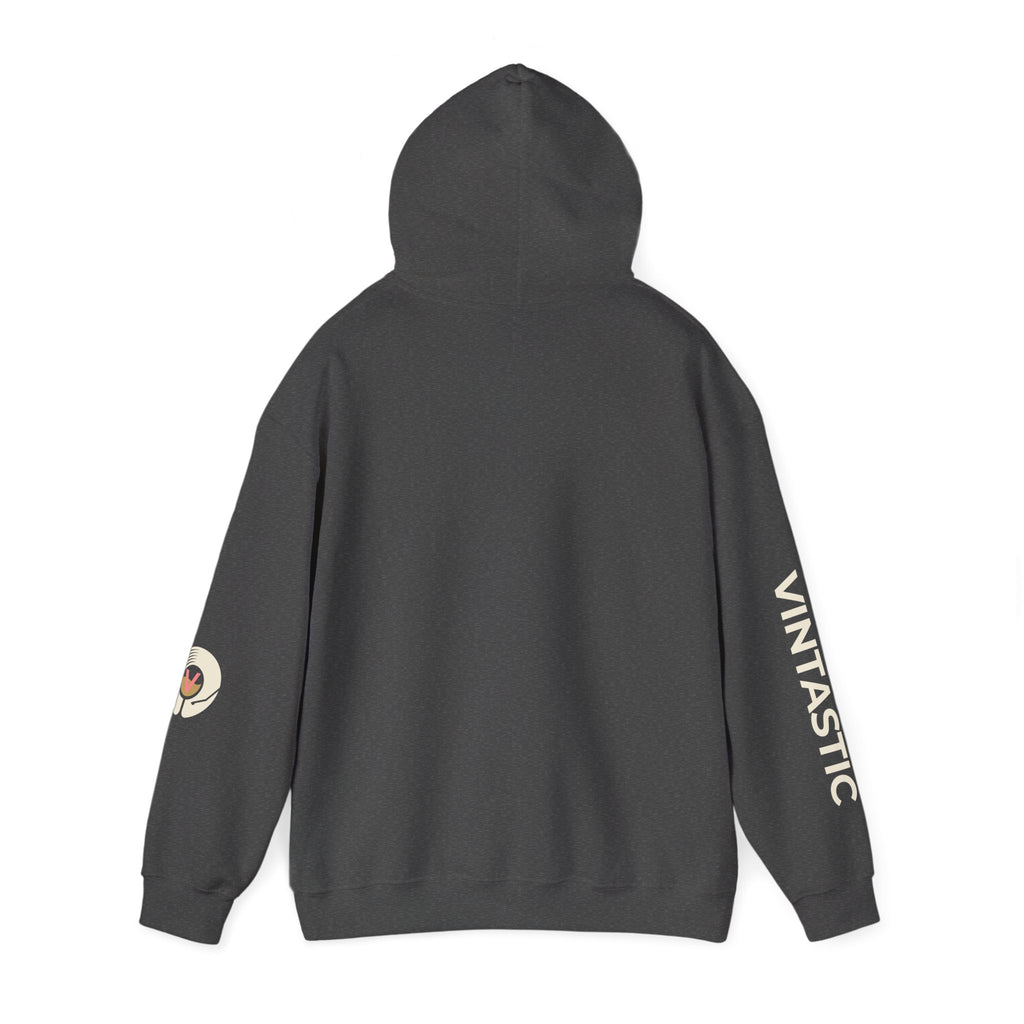 Vintastic Wine Girl Hoodie – Black Unisex Oversized Sweatshirt | Wine Lover Gift