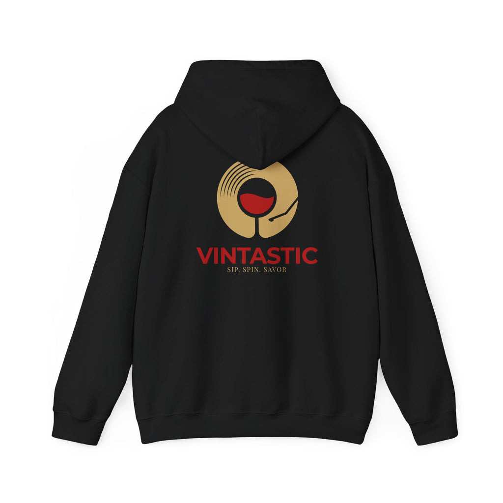 Vintastic Wine Logo Hoodie — Vintage-Inspired Wine Lover Pullover