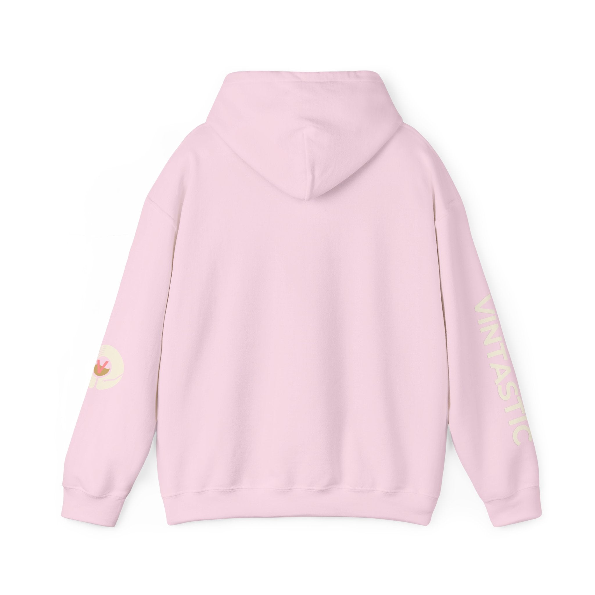 Vintastic Wine Girl Hoodie – Black Unisex Oversized Sweatshirt | Wine Lover Gift