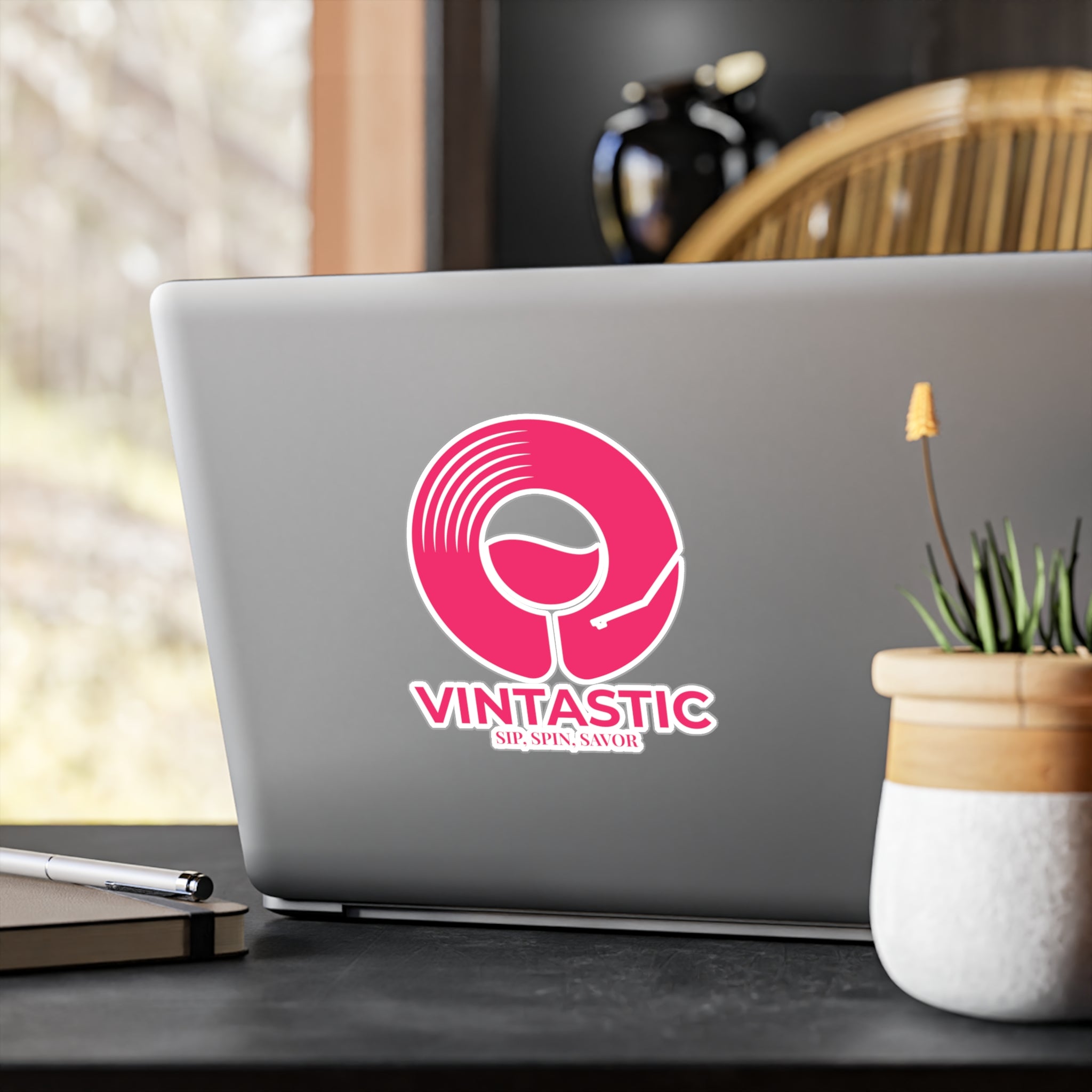 Vintastic Rosé Glow Vinyl Sticker