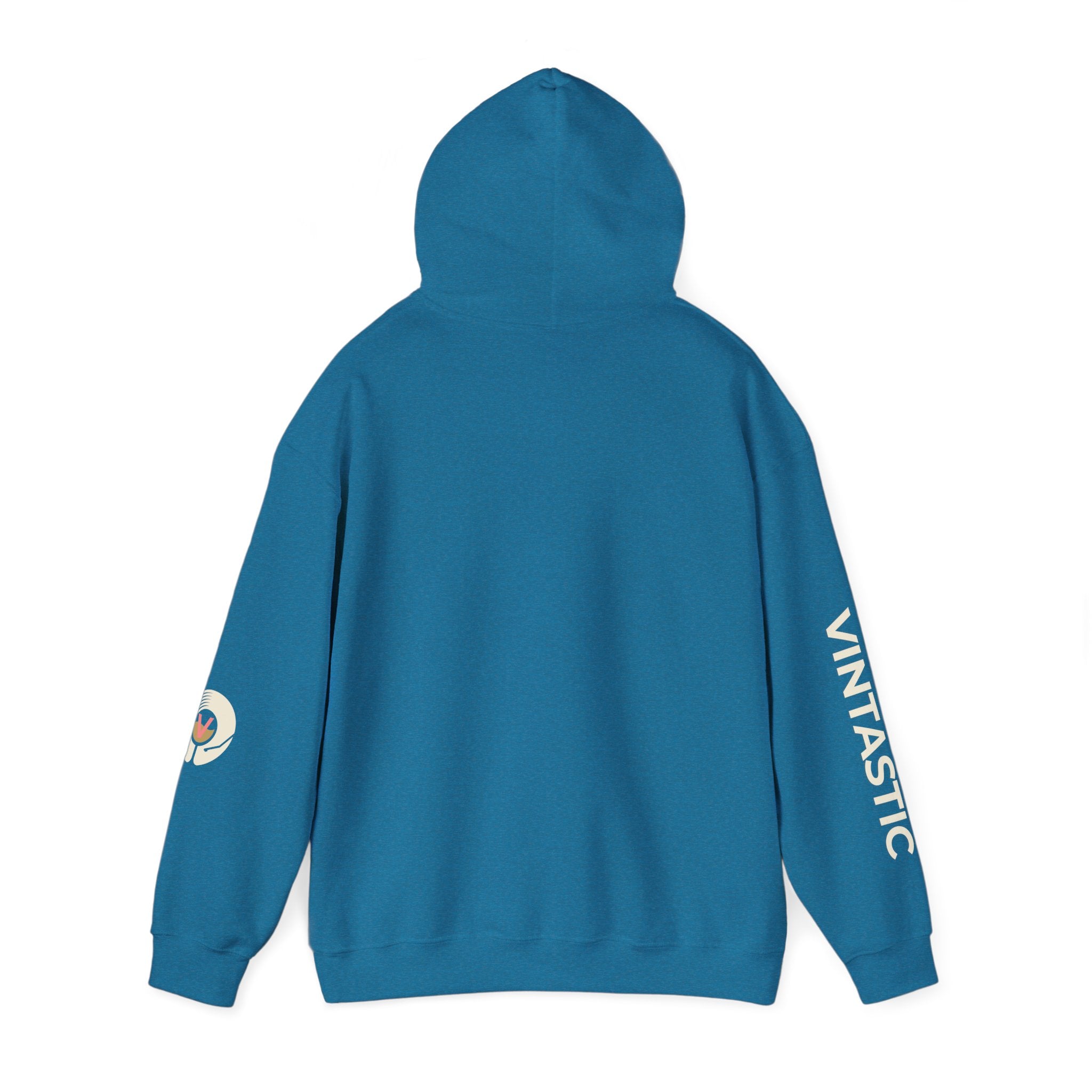 Vintastic Wine Girl Hoodie – Black Unisex Oversized Sweatshirt | Wine Lover Gift