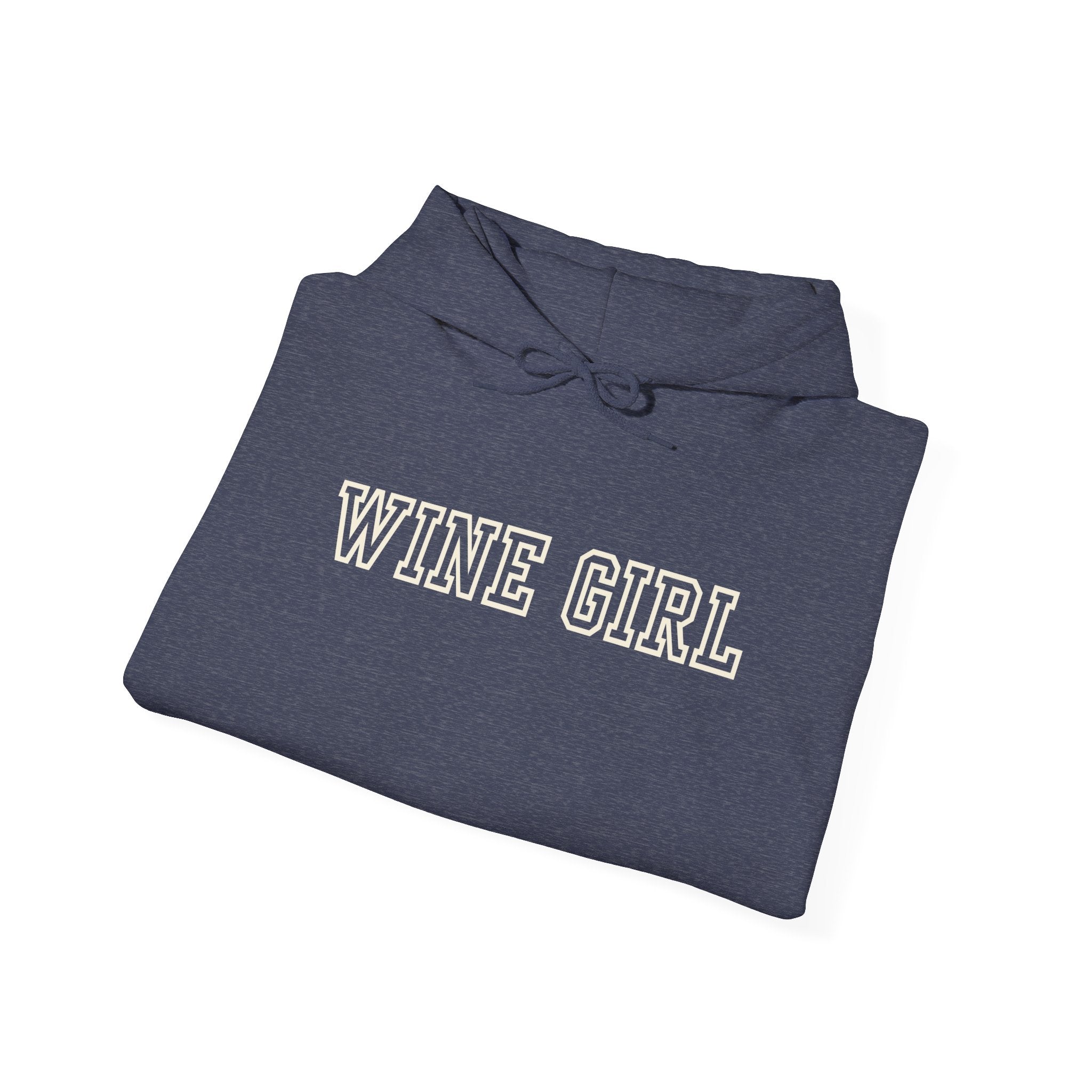 Vintastic Wine Girl Hoodie – Black Unisex Oversized Sweatshirt | Wine Lover Gift