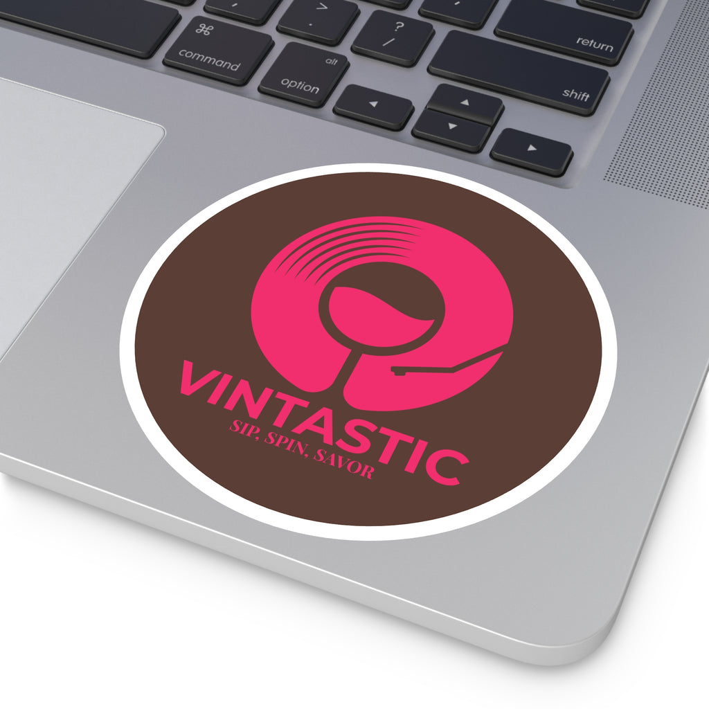 Vintastic Velvet Pour Vinyl Sticker