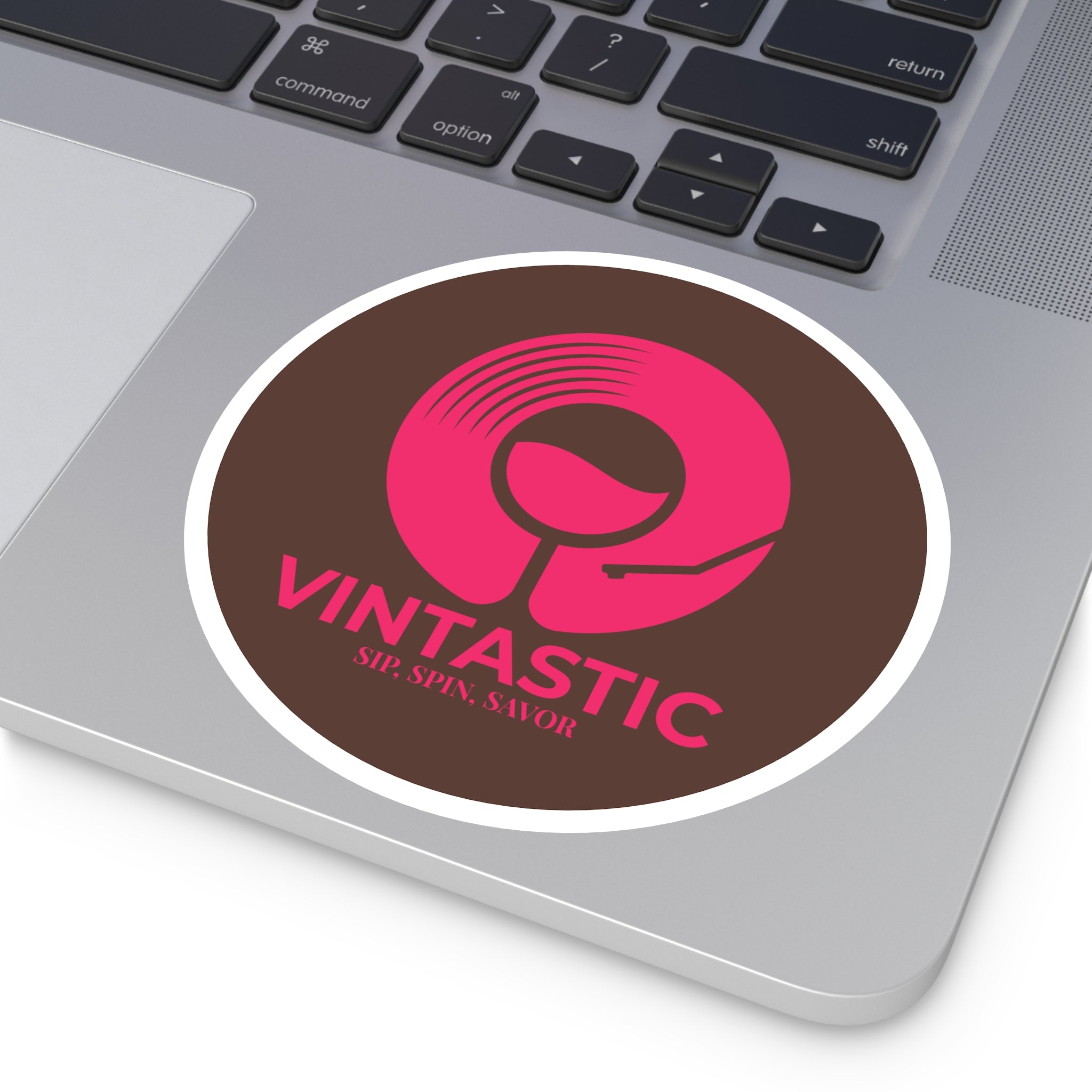 Vintastic Velvet Pour Vinyl Sticker
