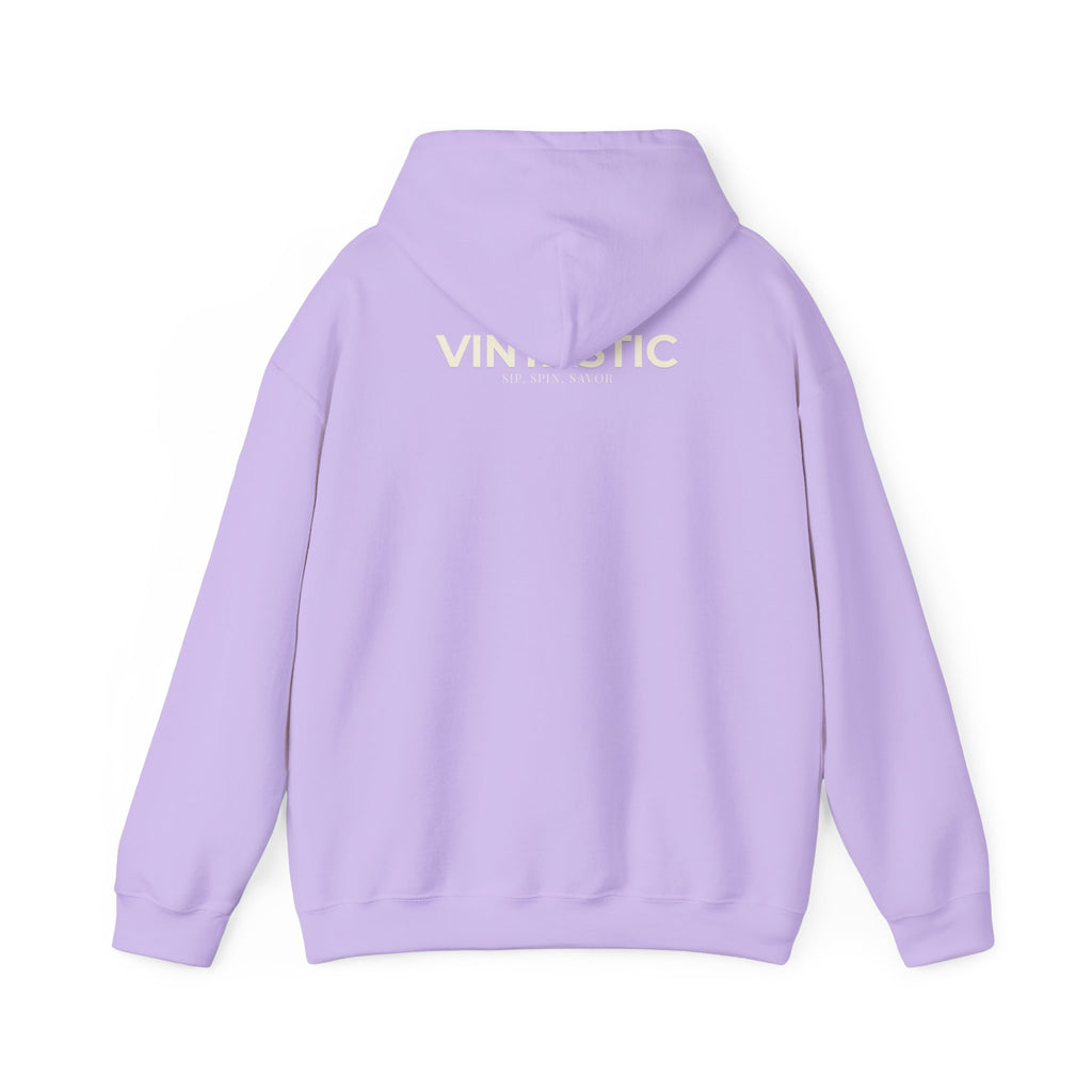 Wine Lover's Unisex Hoodie - Cozy Sweatshirt with Wine Glass Design