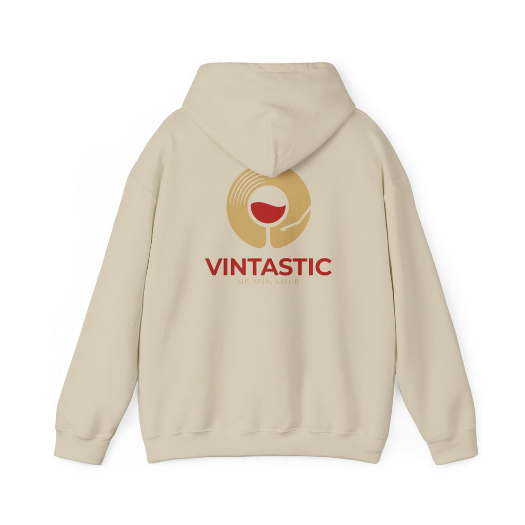 Vintastic Wine Logo Hoodie — Vintage-Inspired Wine Lover Pullover