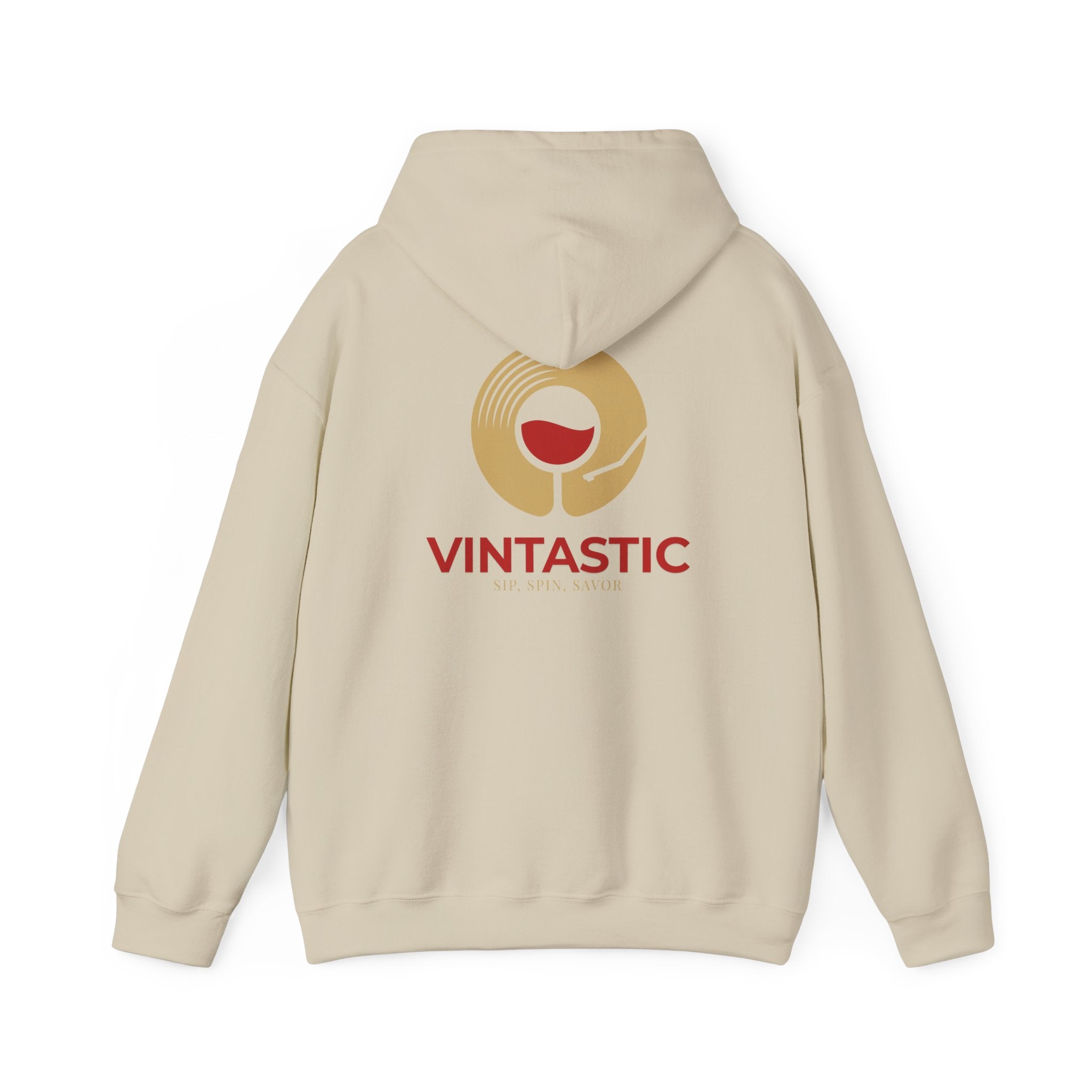 Vintastic Wine Logo Hoodie — Vintage-Inspired Wine Lover Pullover