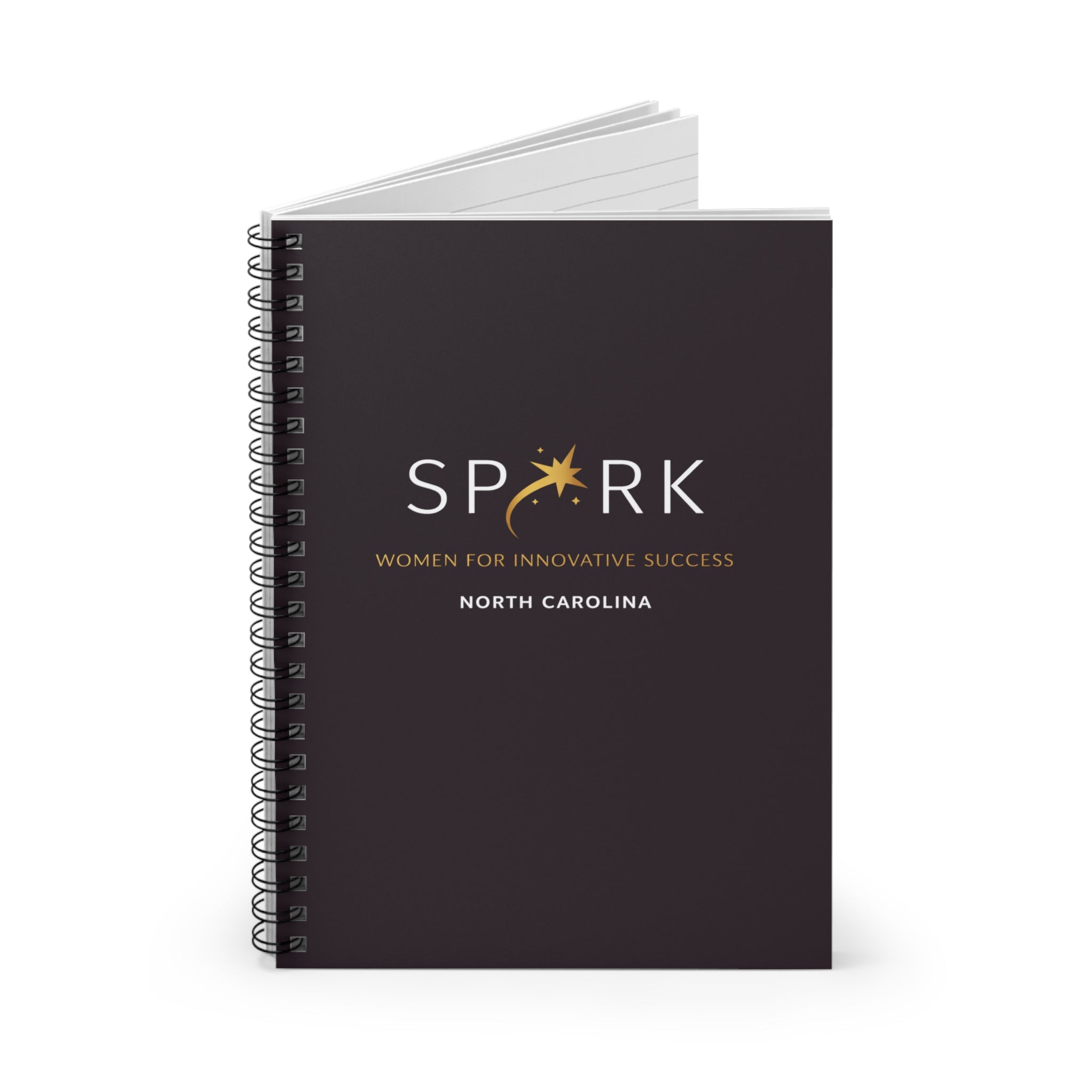 SPARK North Carolina Spiral Notebook — Women for Innovative Success Ruled Journal