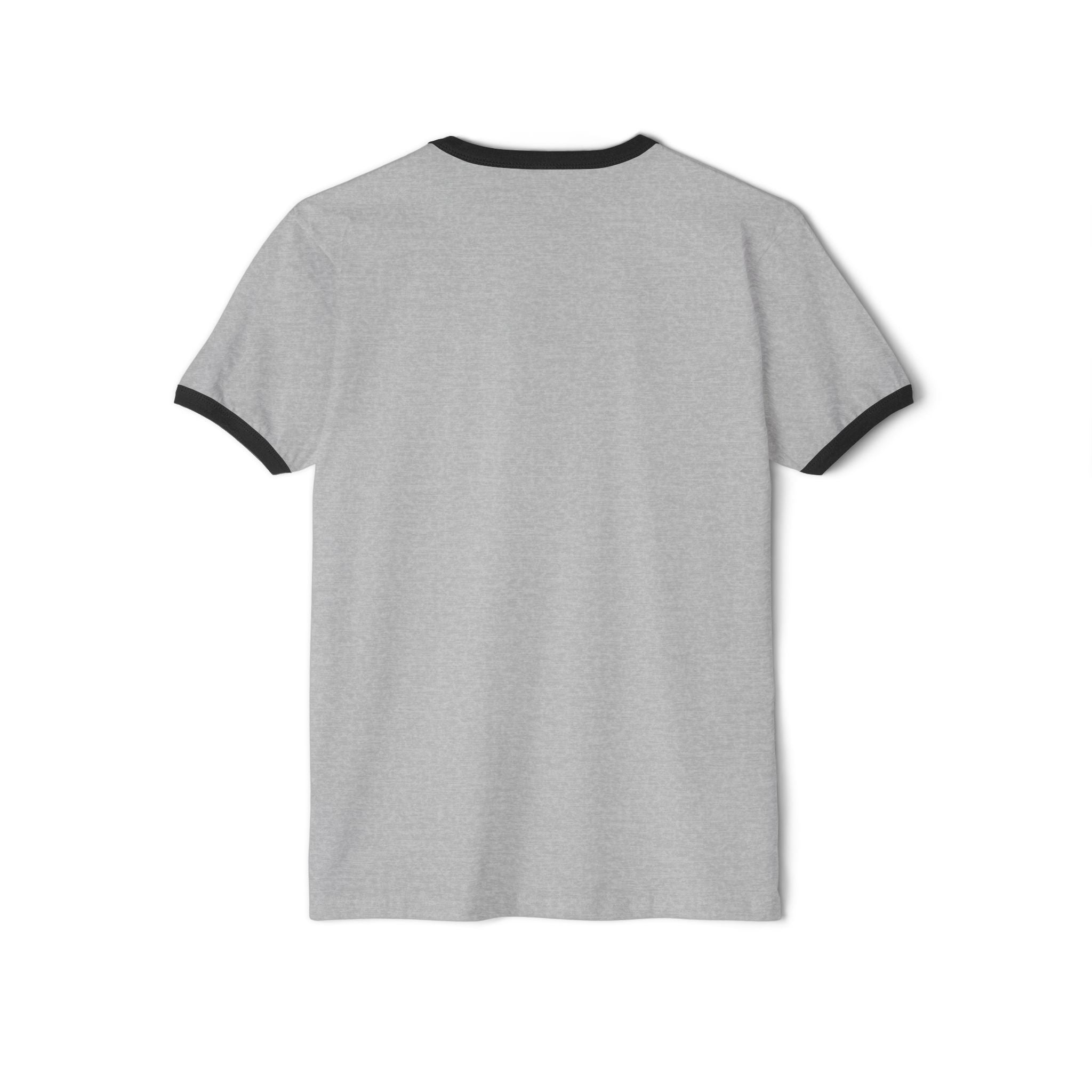 Wine Girl Retro Unisex Cotton Ringer T-Shirt