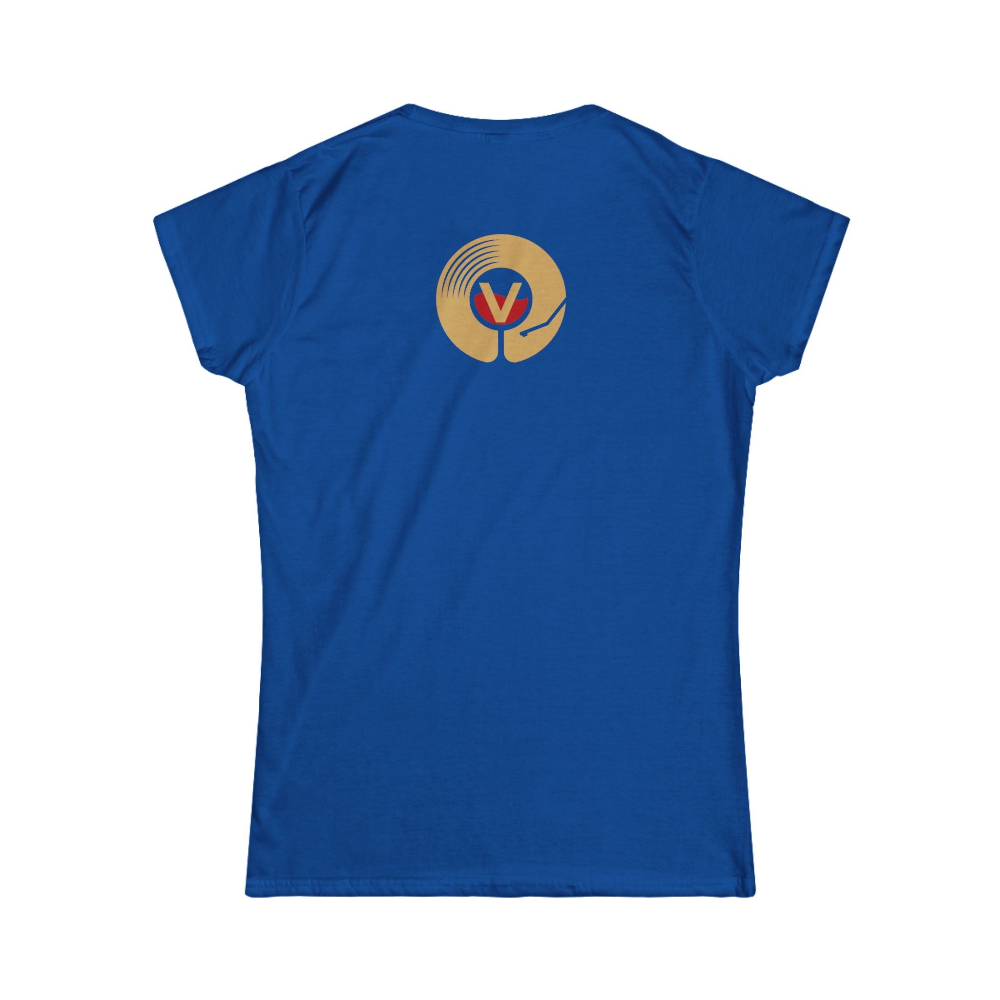 Wine Graphic Tee — Casual Women's White T‑Shirt with Gold 'WINE' Text