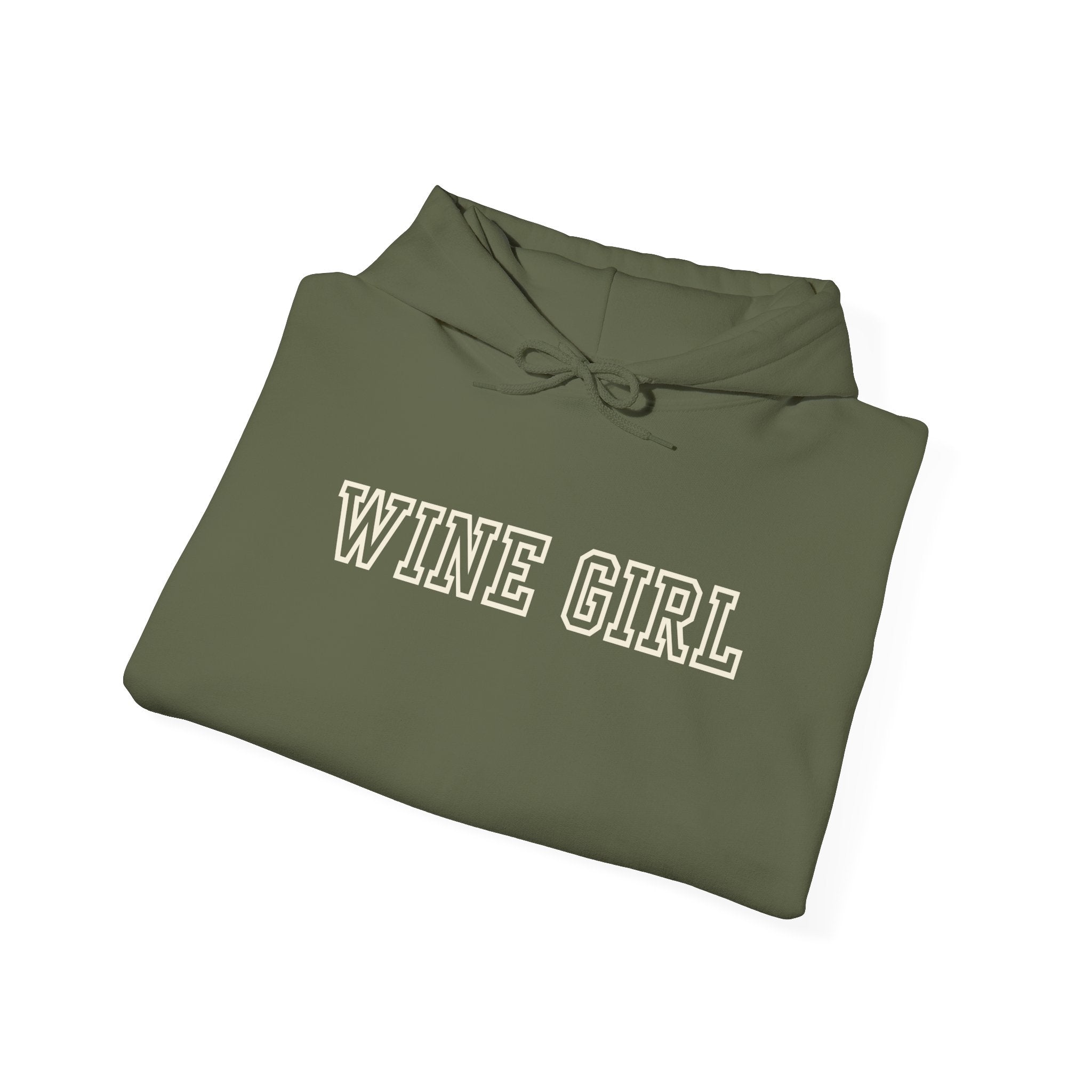 Vintastic Wine Girl Hoodie – Black Unisex Oversized Sweatshirt | Wine Lover Gift