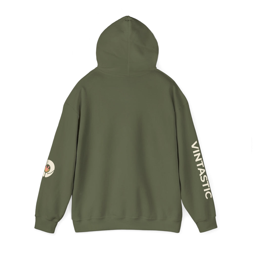 Vintastic Wine Girl Hoodie – Black Unisex Oversized Sweatshirt | Wine Lover Gift