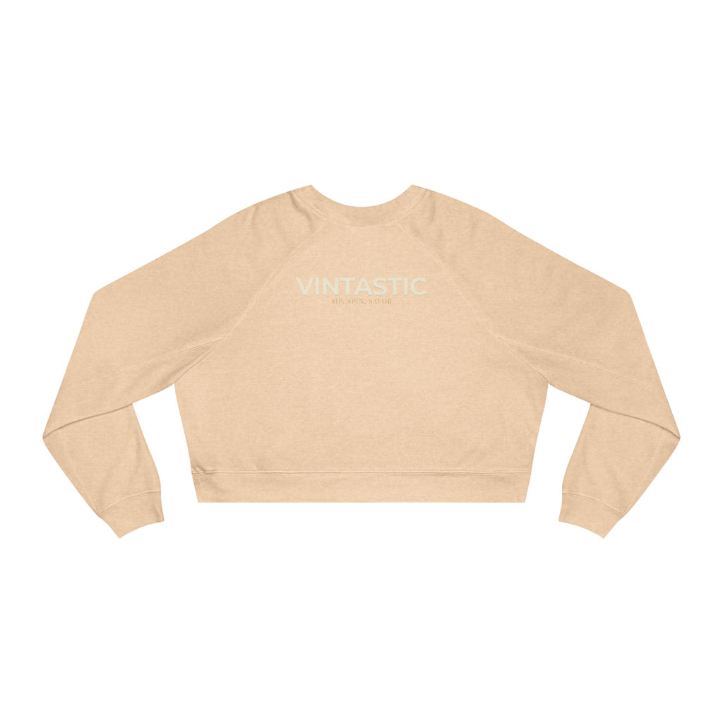 Wine Girl Cropped Sweatshirt | Everyday Wine Style