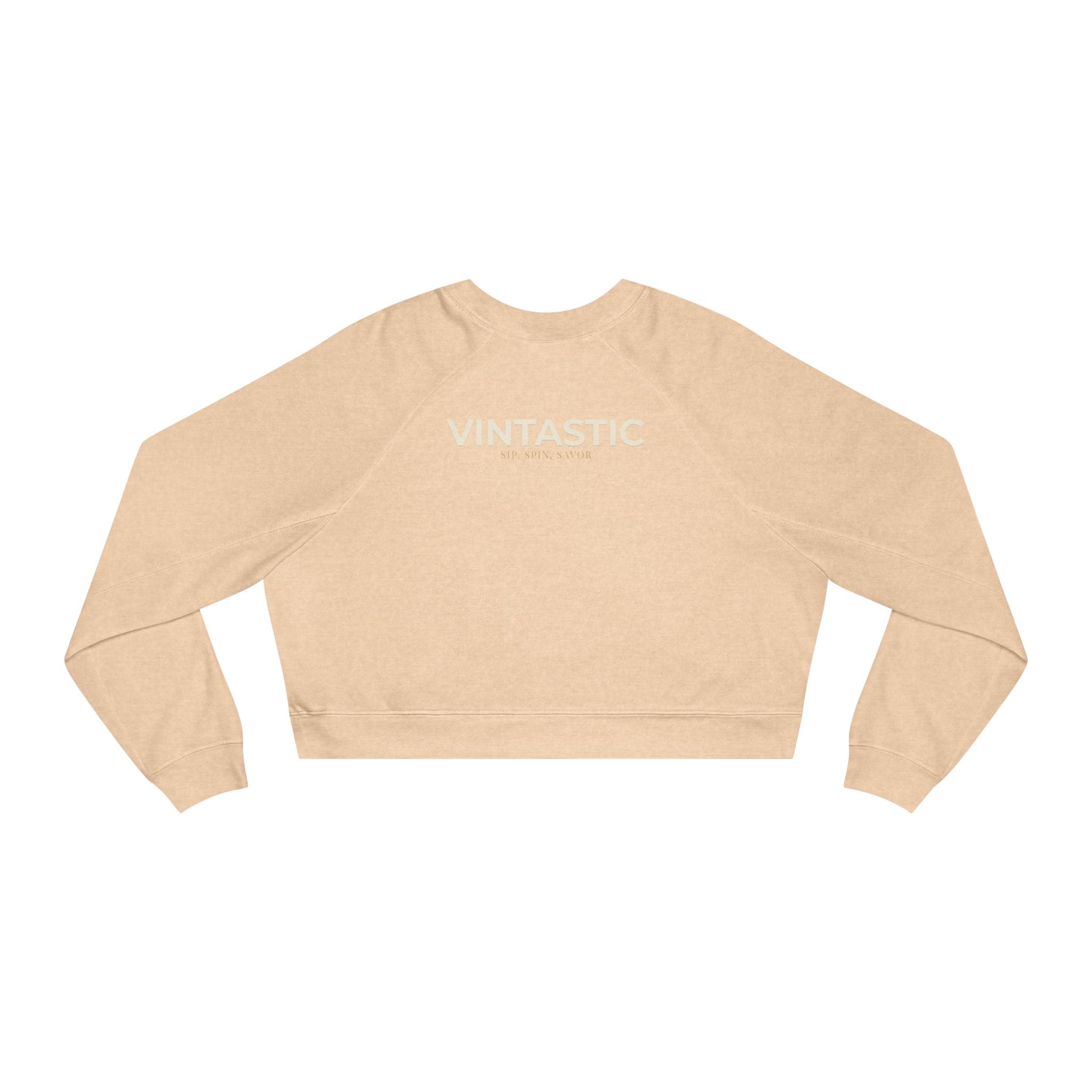 Wine Girl Cropped Sweatshirt | Everyday Wine Style