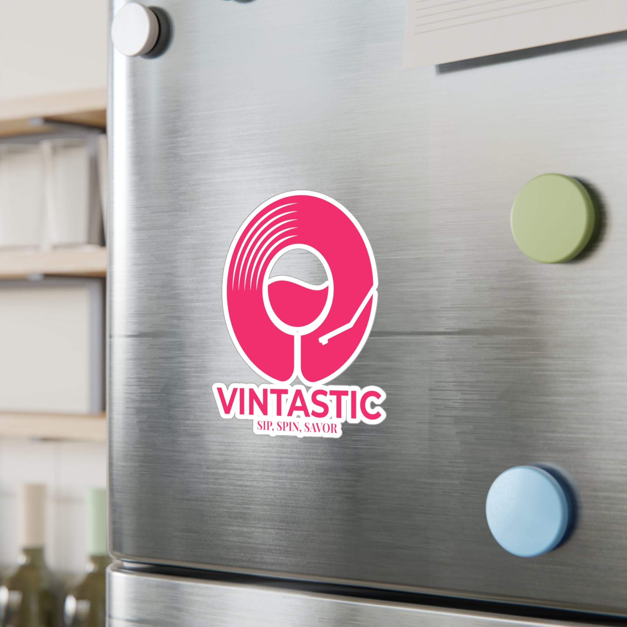Vintastic Rosé Glow Vinyl Sticker