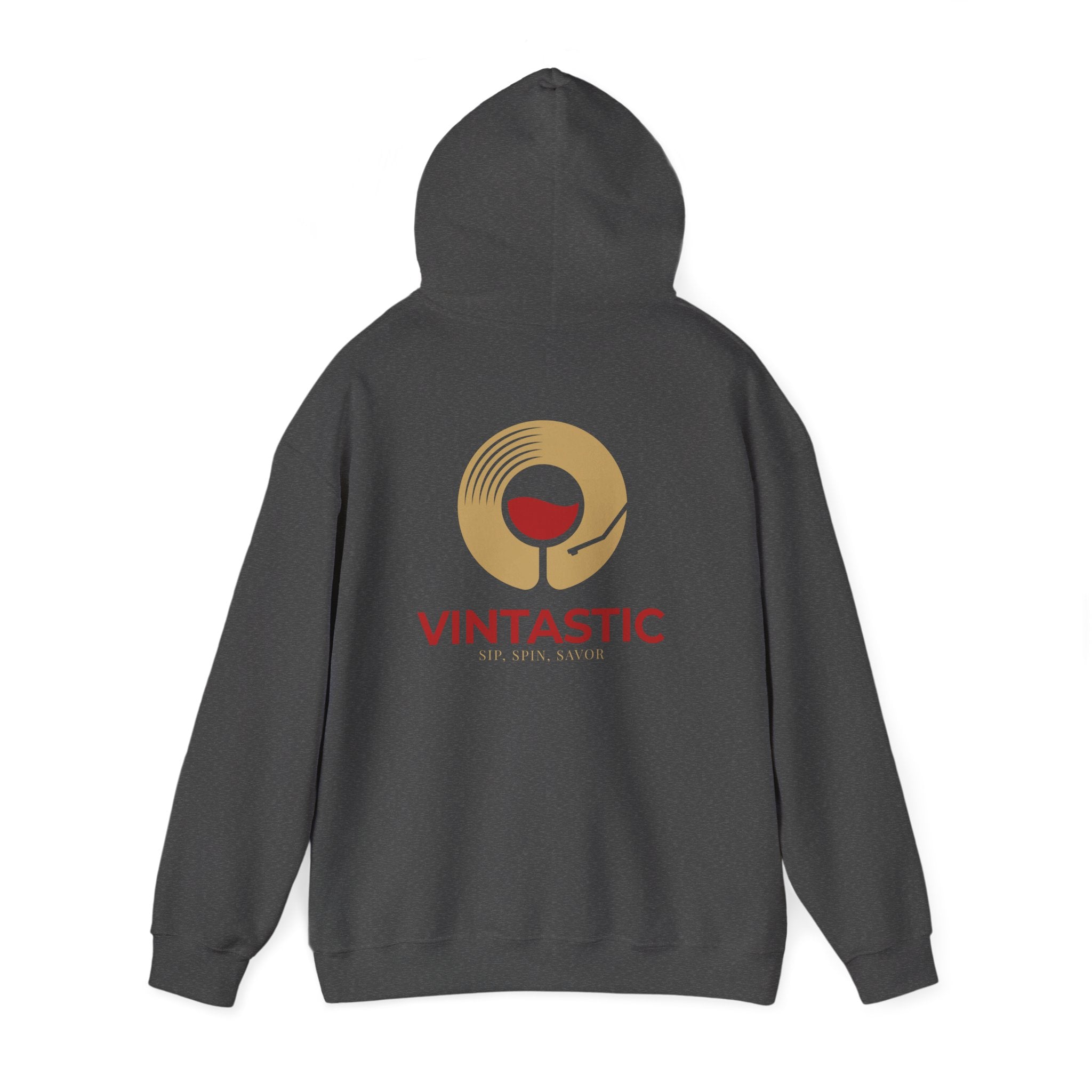 Vintastic Wine Logo Hoodie — Vintage-Inspired Wine Lover Pullover