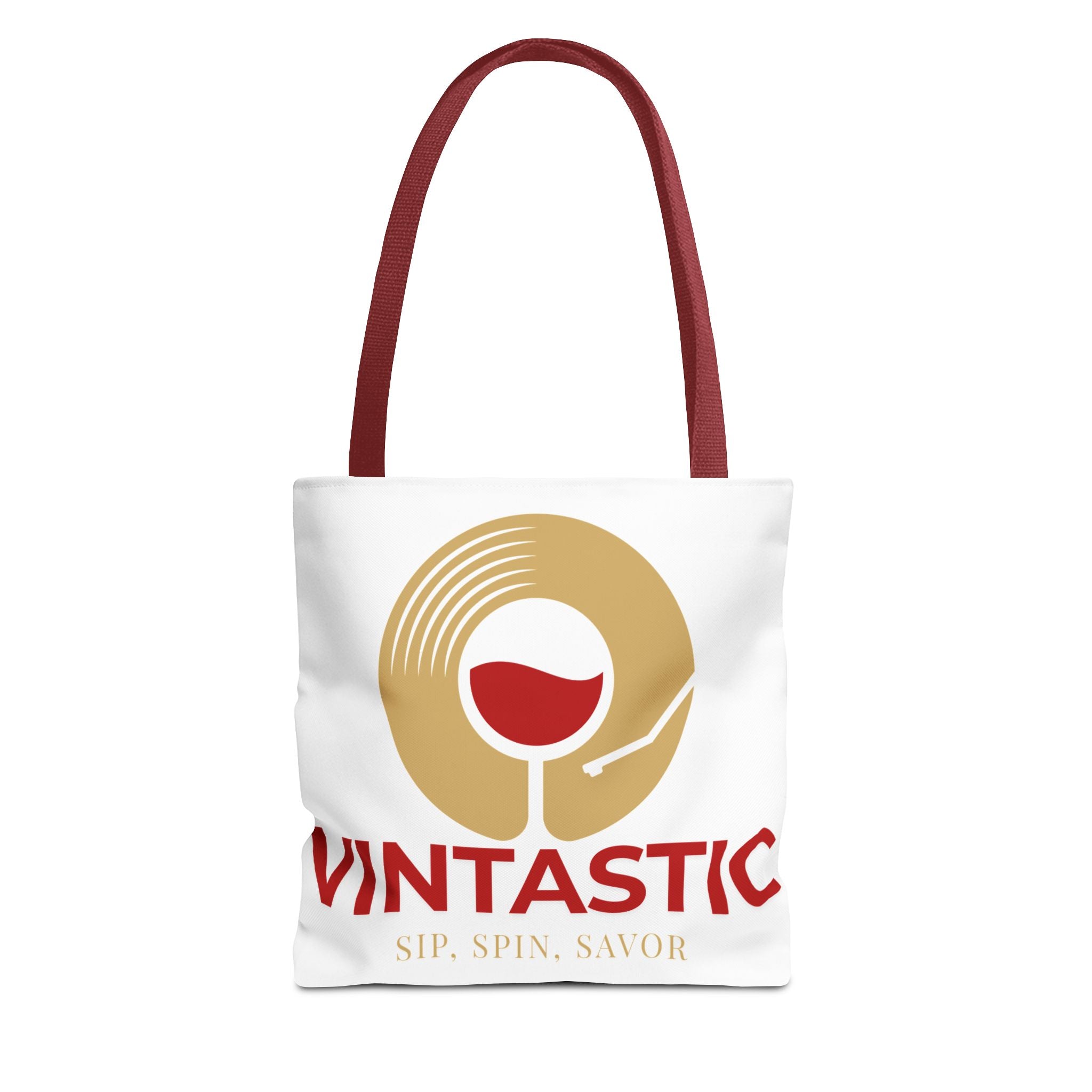Vintastic Wine Tote Bag - Sip, Spin, Savor