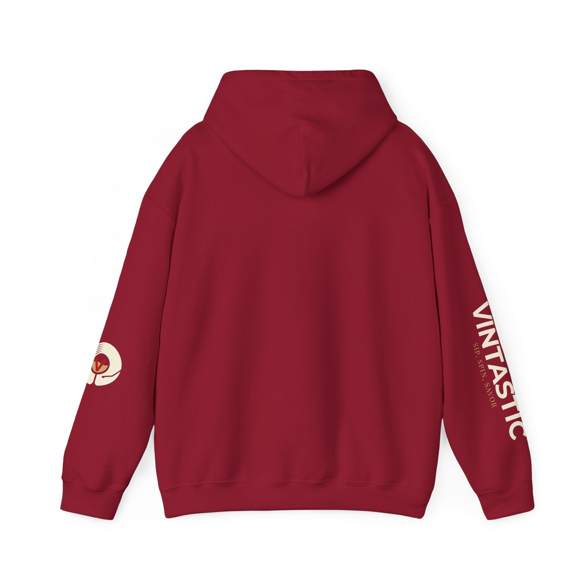 Vintastic Wine Hoodie- Sip, Spin, Savor