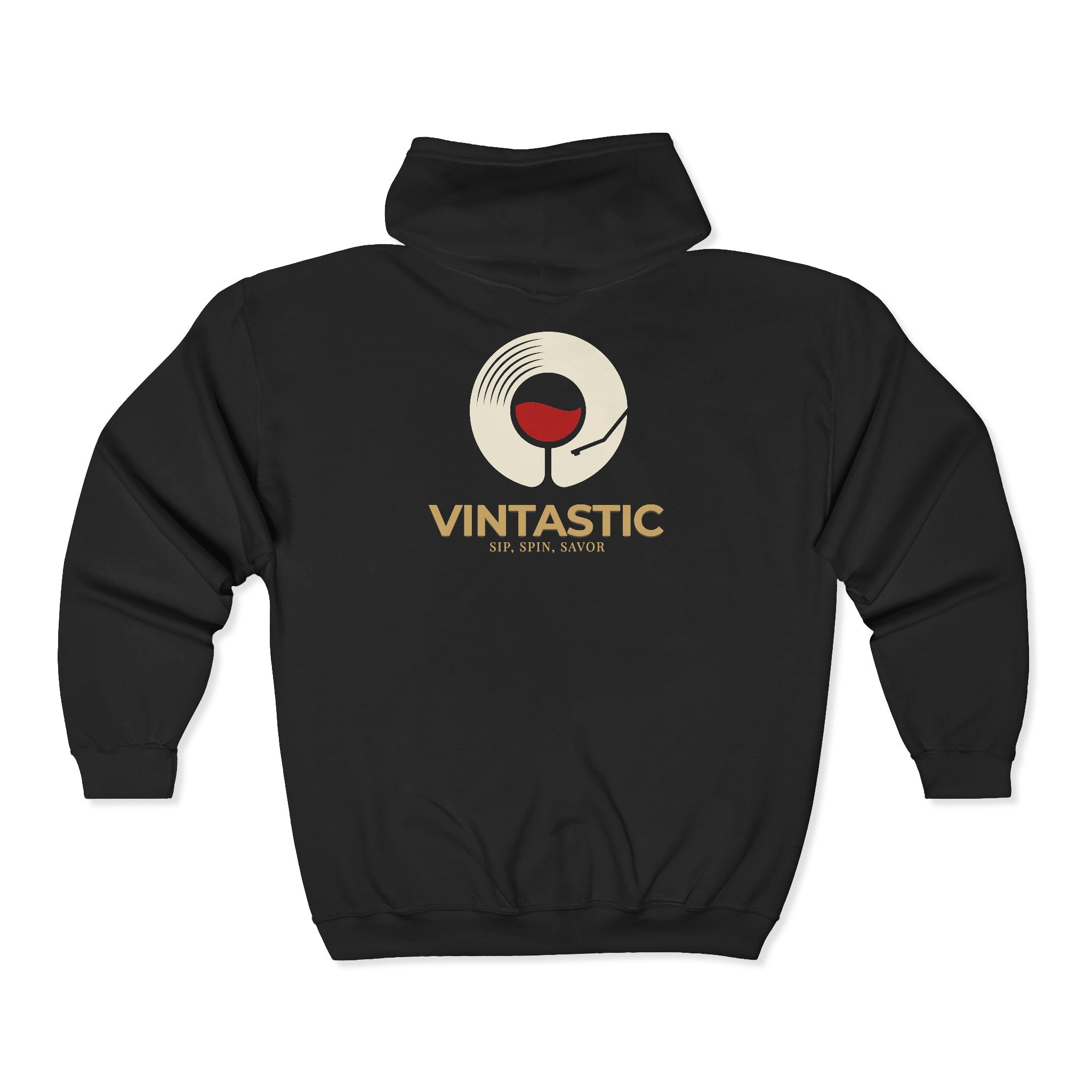 Vintastic Unisex Full Zip Hooded Sweatshirt