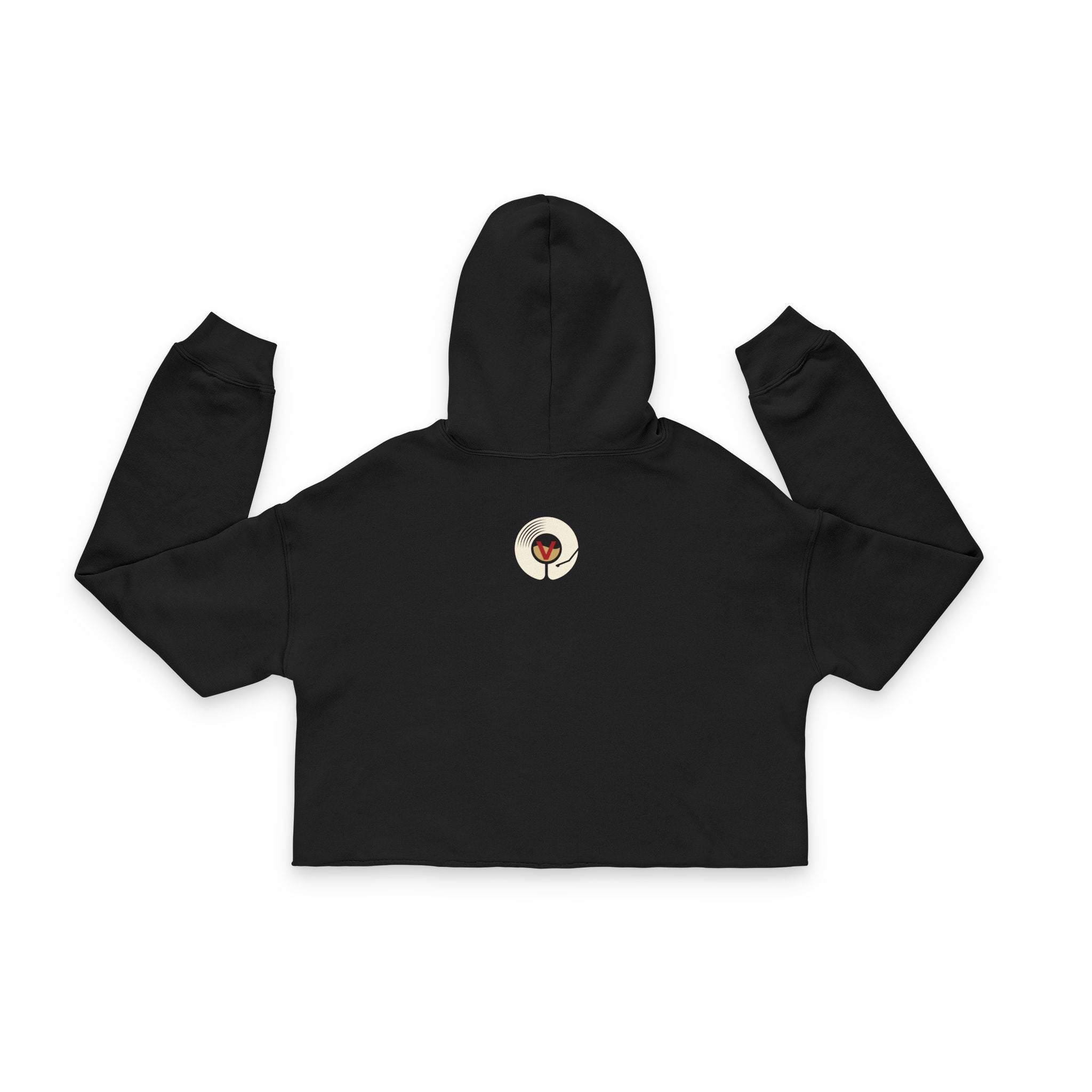 Champagne Brunch Cropped Hoodie
