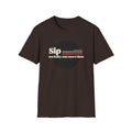 Sip Me Baby One More Time Tee – Retro Vinyl Wine Girl Style