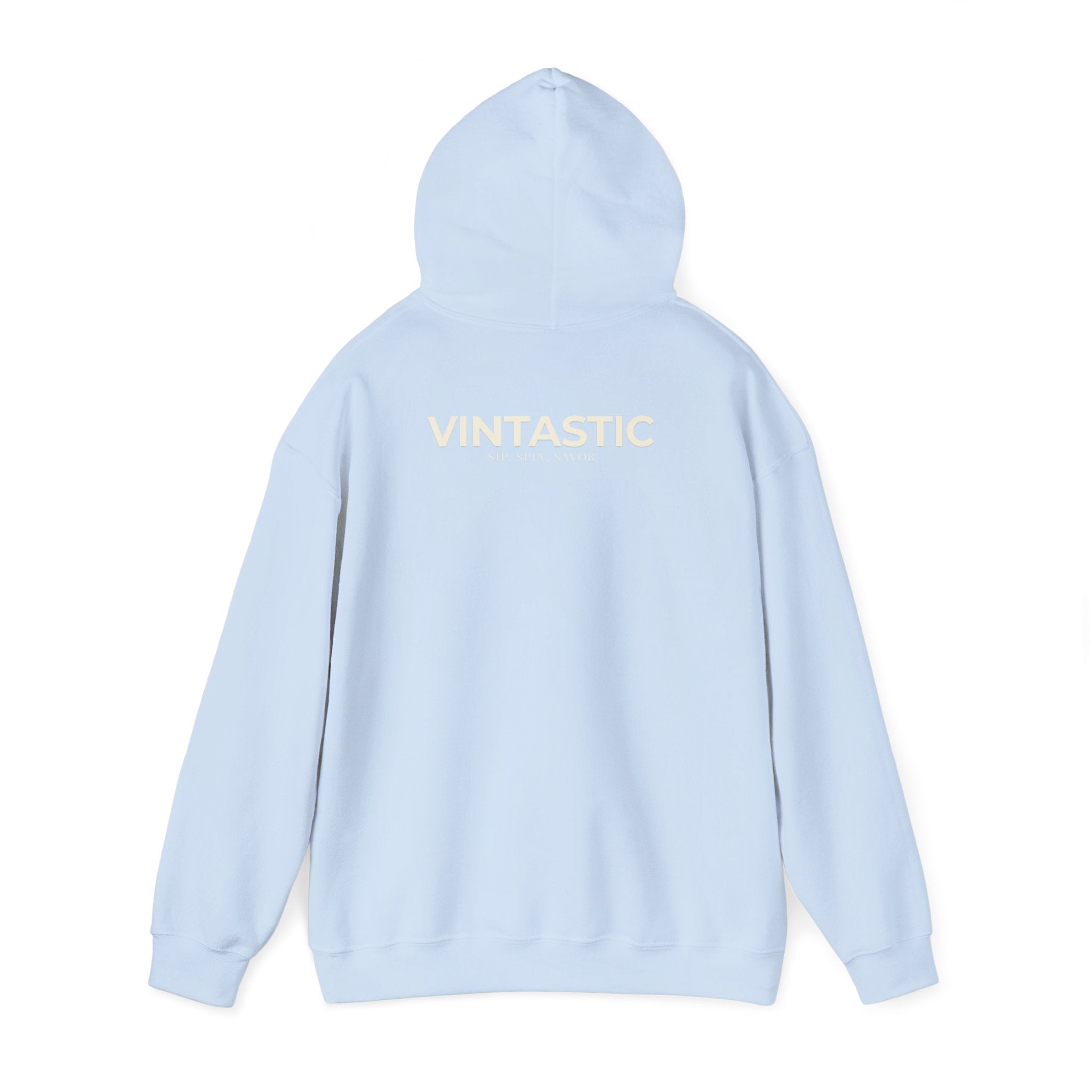Wine Lover's Unisex Hoodie - Cozy Sweatshirt with Wine Glass Design