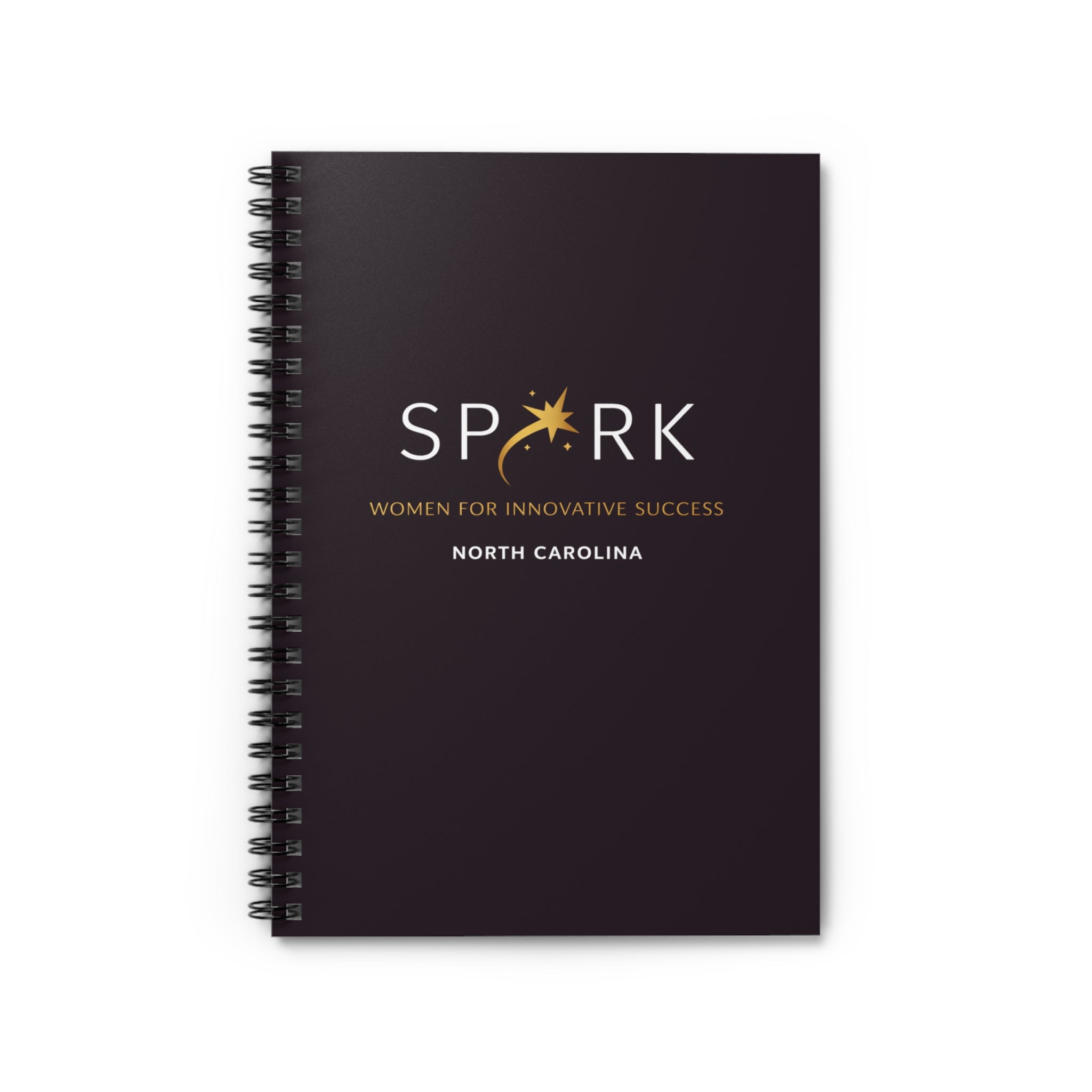 SPARK North Carolina Spiral Notebook — Women for Innovative Success Ruled Journal