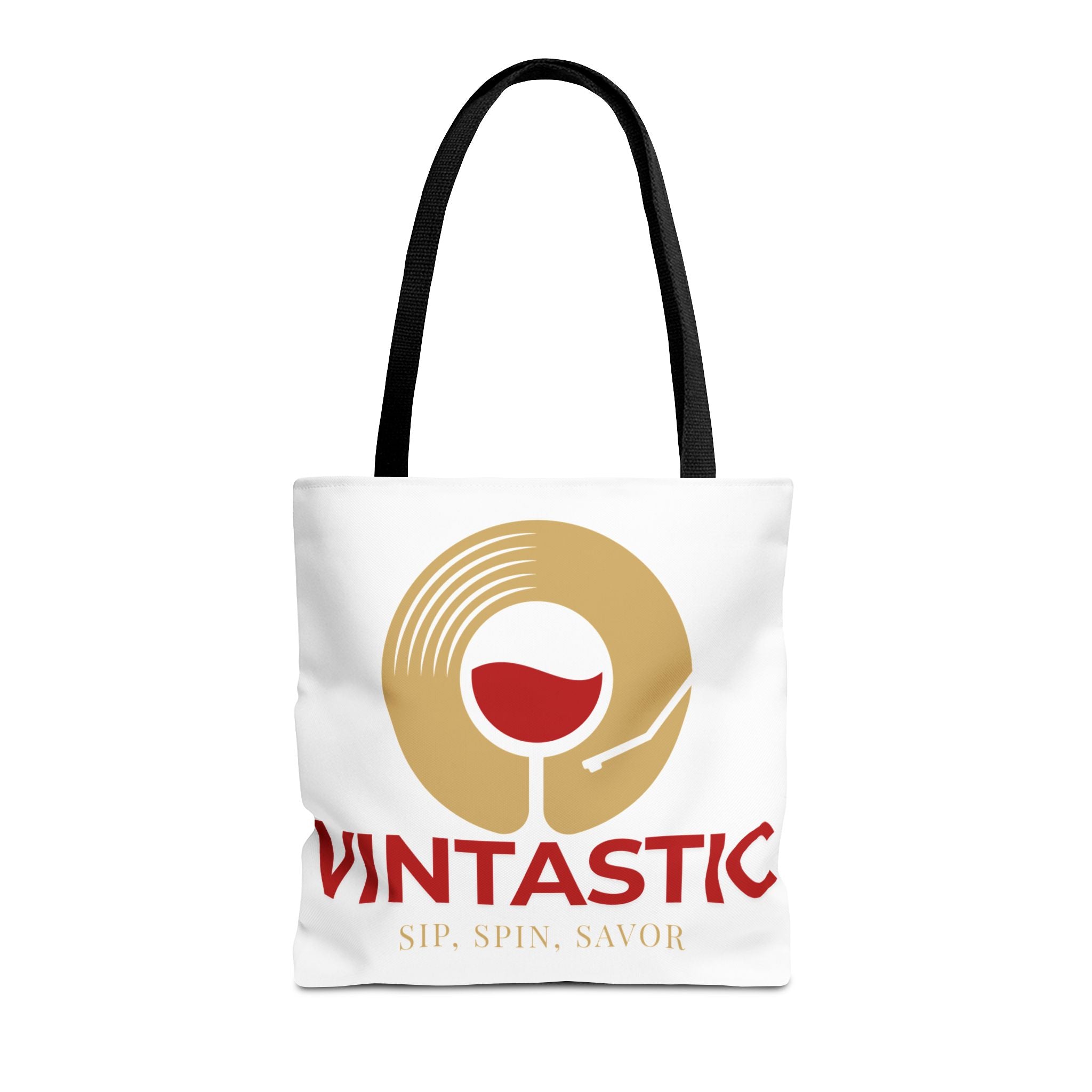 Vintastic Wine Tote Bag - Sip, Spin, Savor
